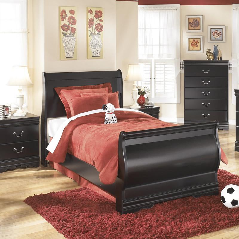 Signature Design by Ashley Huey Vineyard B128-62 Twin Sleigh Footboard - Image 2