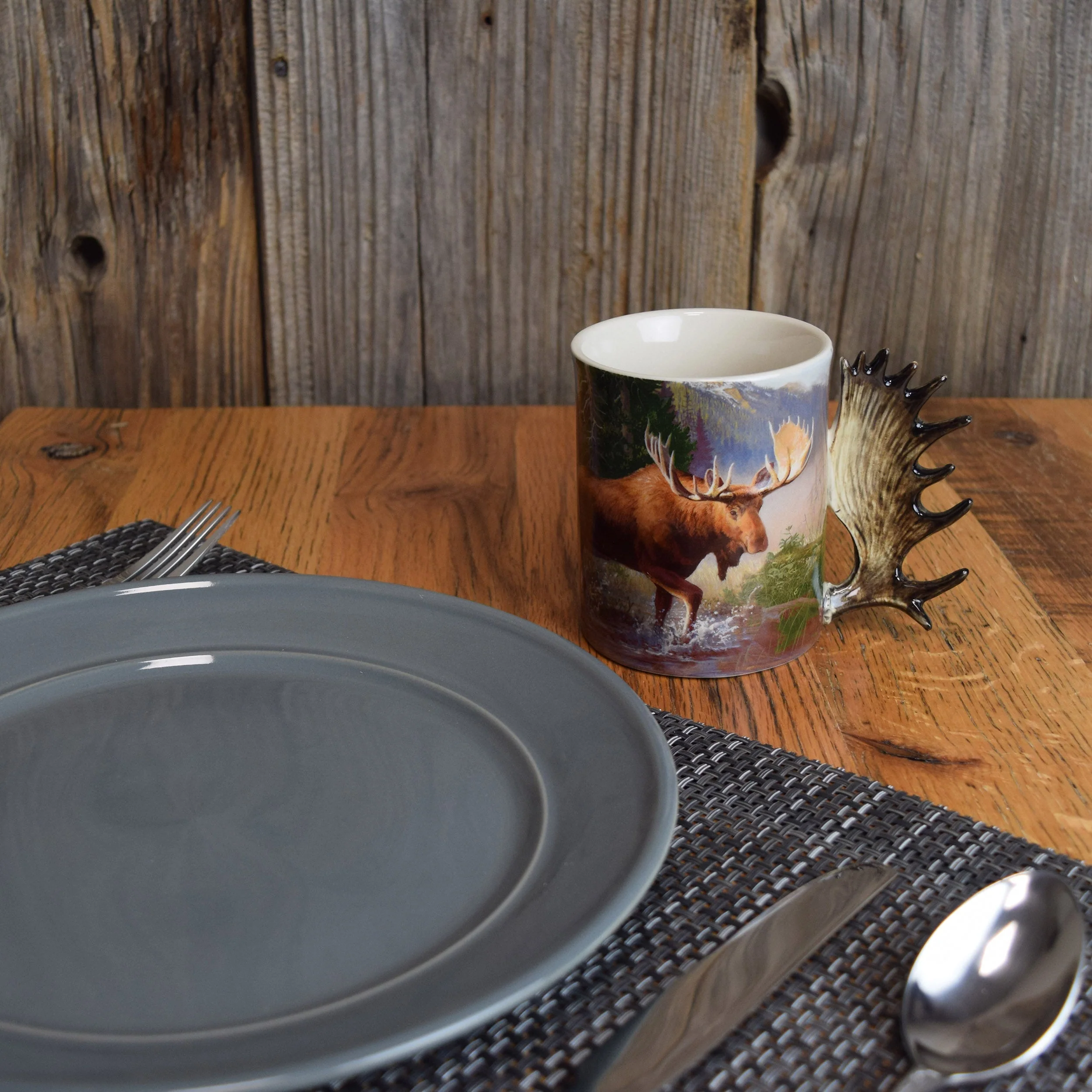 Ceramic Mug 3D 15oz-Moose Scene - Image 3