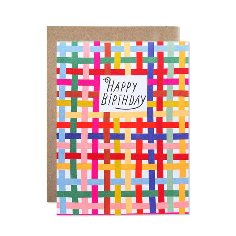 Happy Birthday Plaid - Image 1