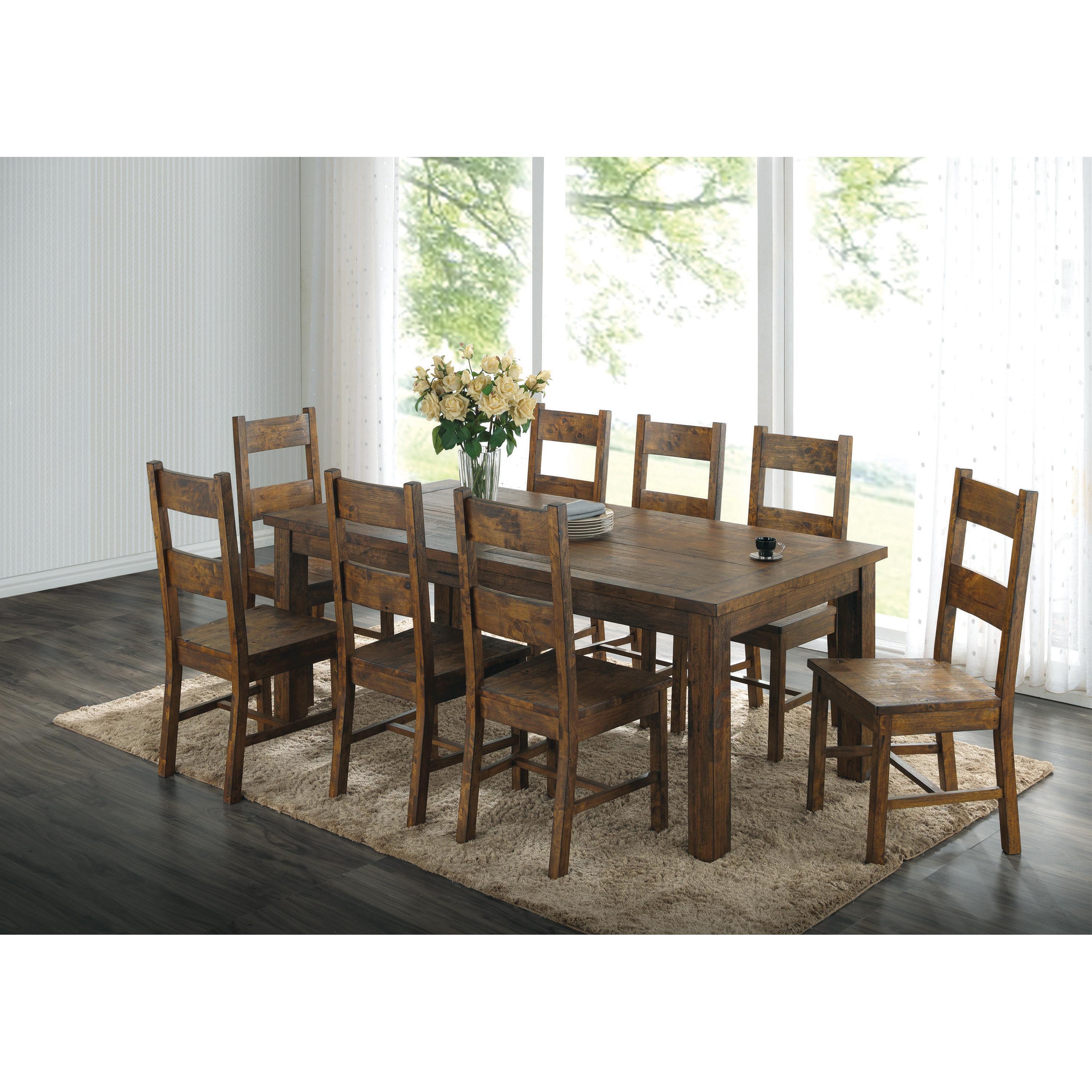 Coaster Furniture Coleman 107041 9 pc Dining Set - Image 1