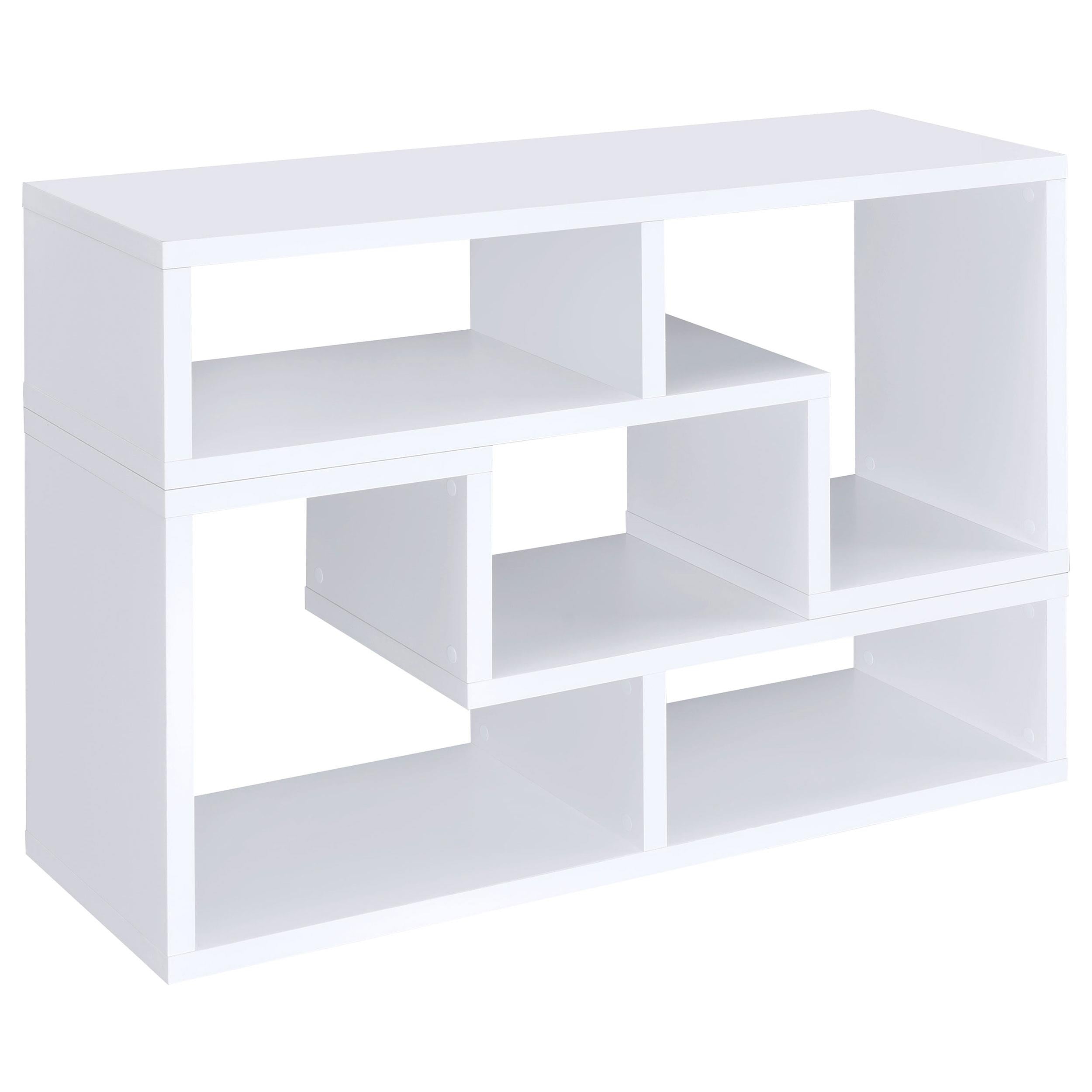 Coaster Furniture Velma 800330 Multipurpose TV Stand and Bookshelf - White - Image 1