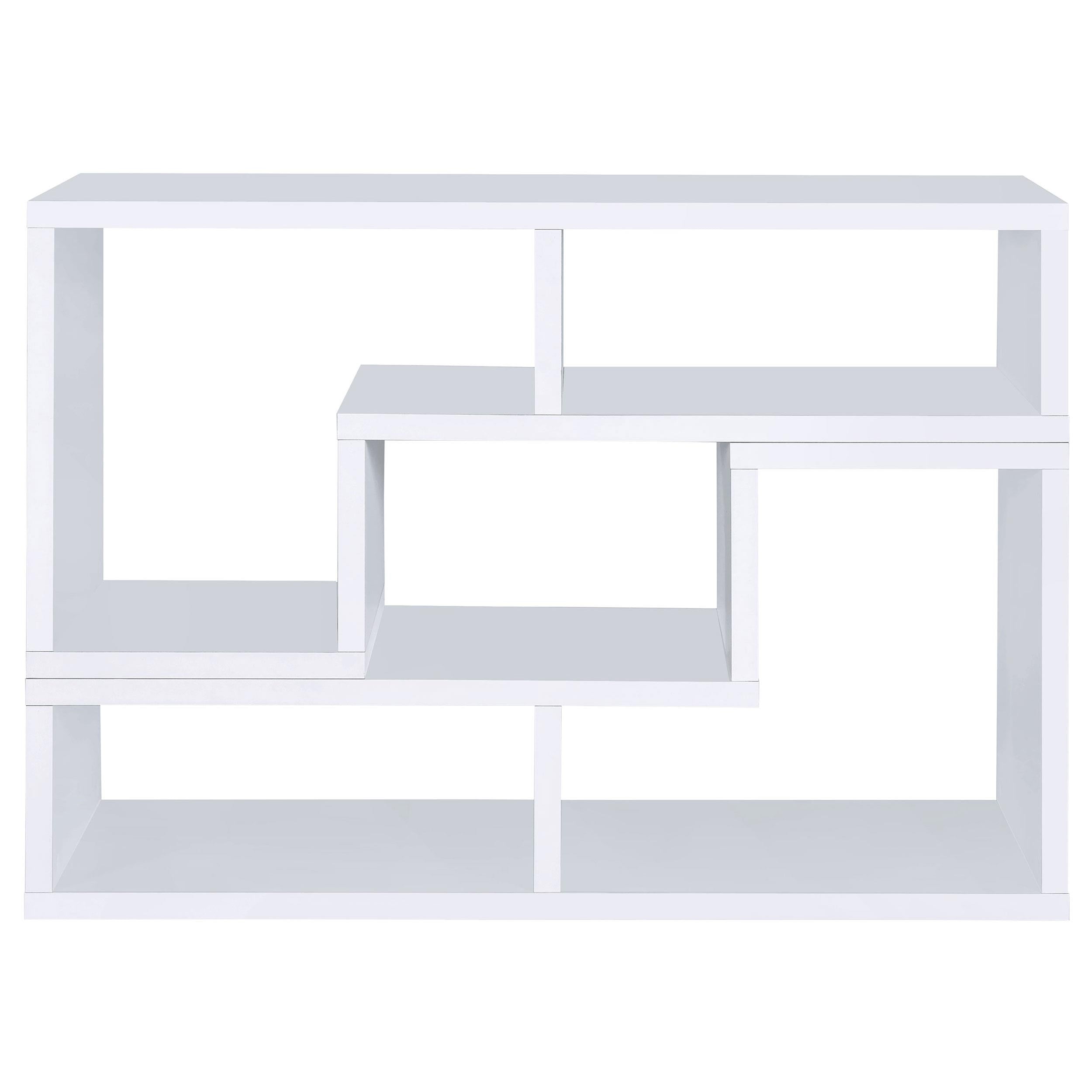 Coaster Furniture Velma 800330 Multipurpose TV Stand and Bookshelf - White - Image 3