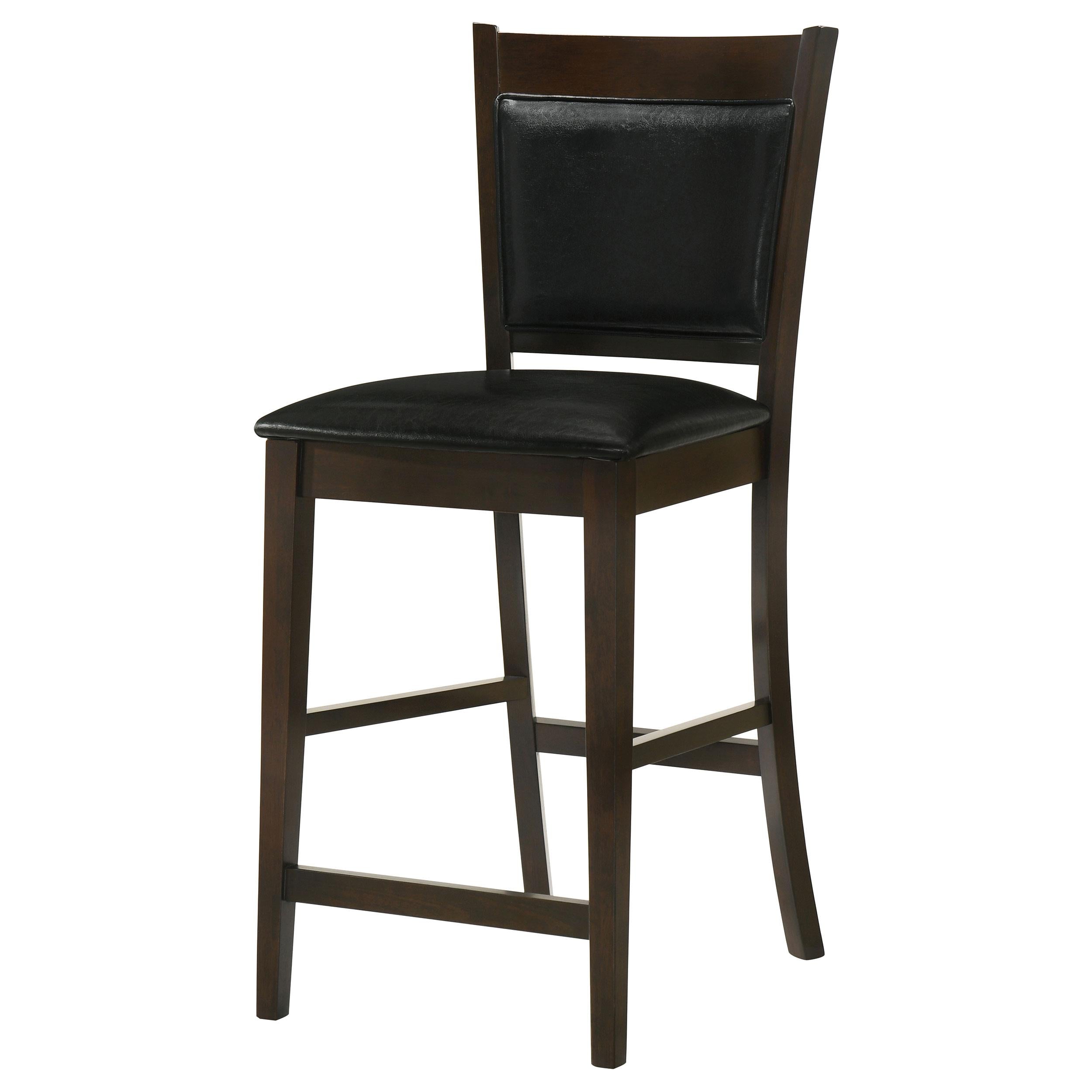 Coaster Furniture Jaden 100959 Upholstered Counter Chair - Espresso (Set of 2) - Image 3