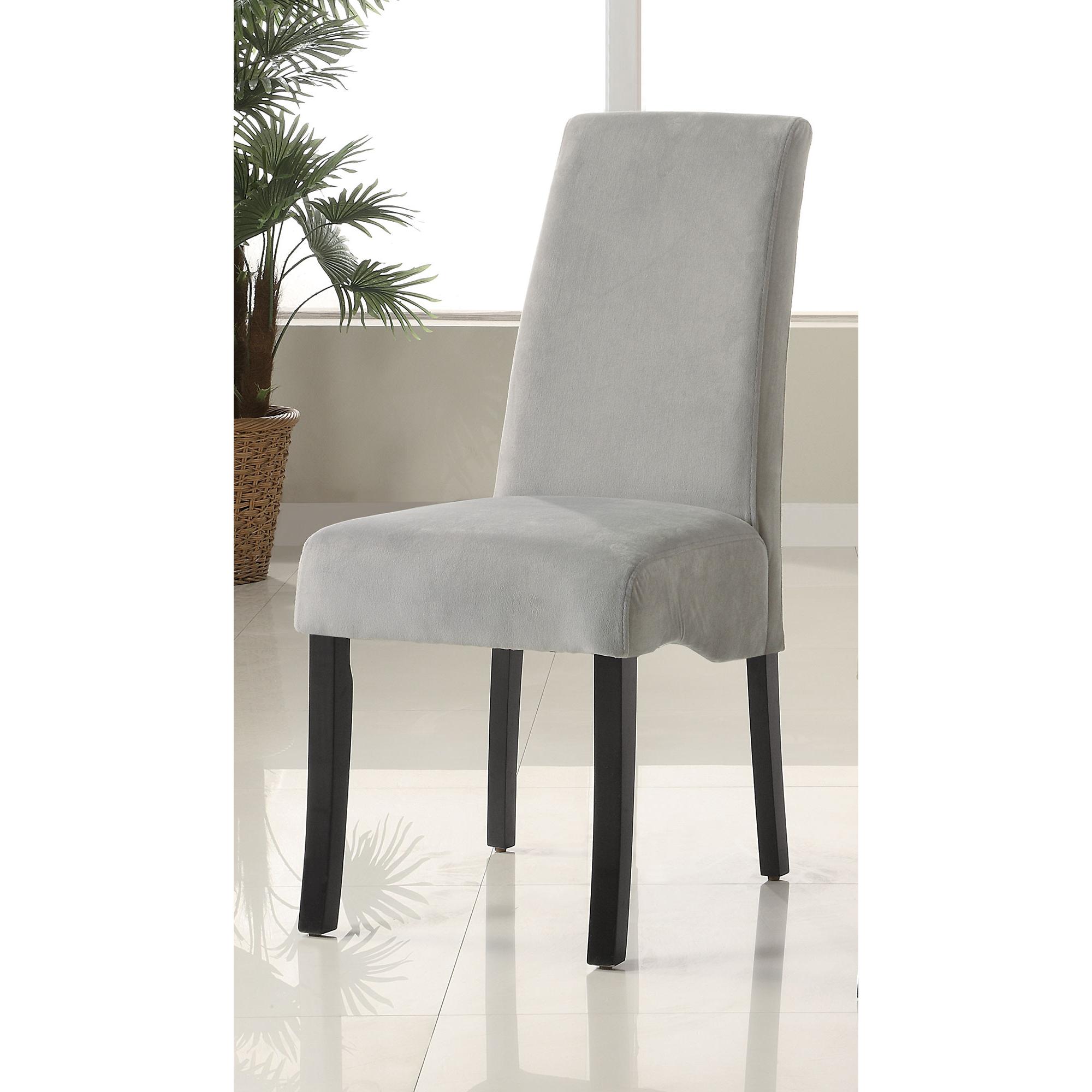 Coaster Furniture Stanton 102062 Velvet Upholstered Dining Side Chair - Grey (Set of 2) - Image 1