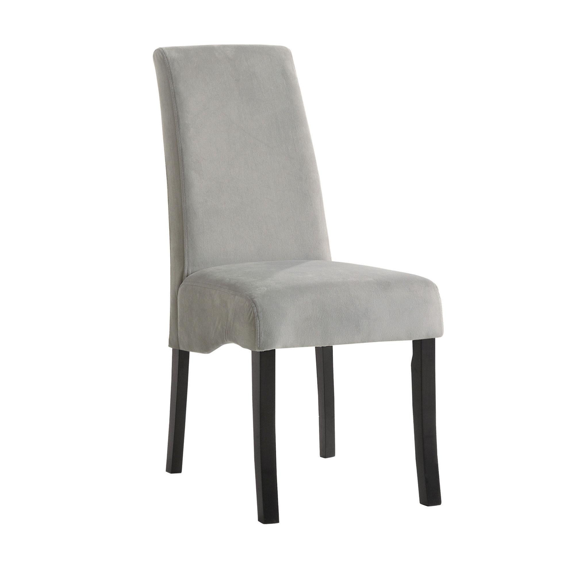 Coaster Furniture Stanton 102062 Velvet Upholstered Dining Side Chair - Grey (Set of 2) - Image 2
