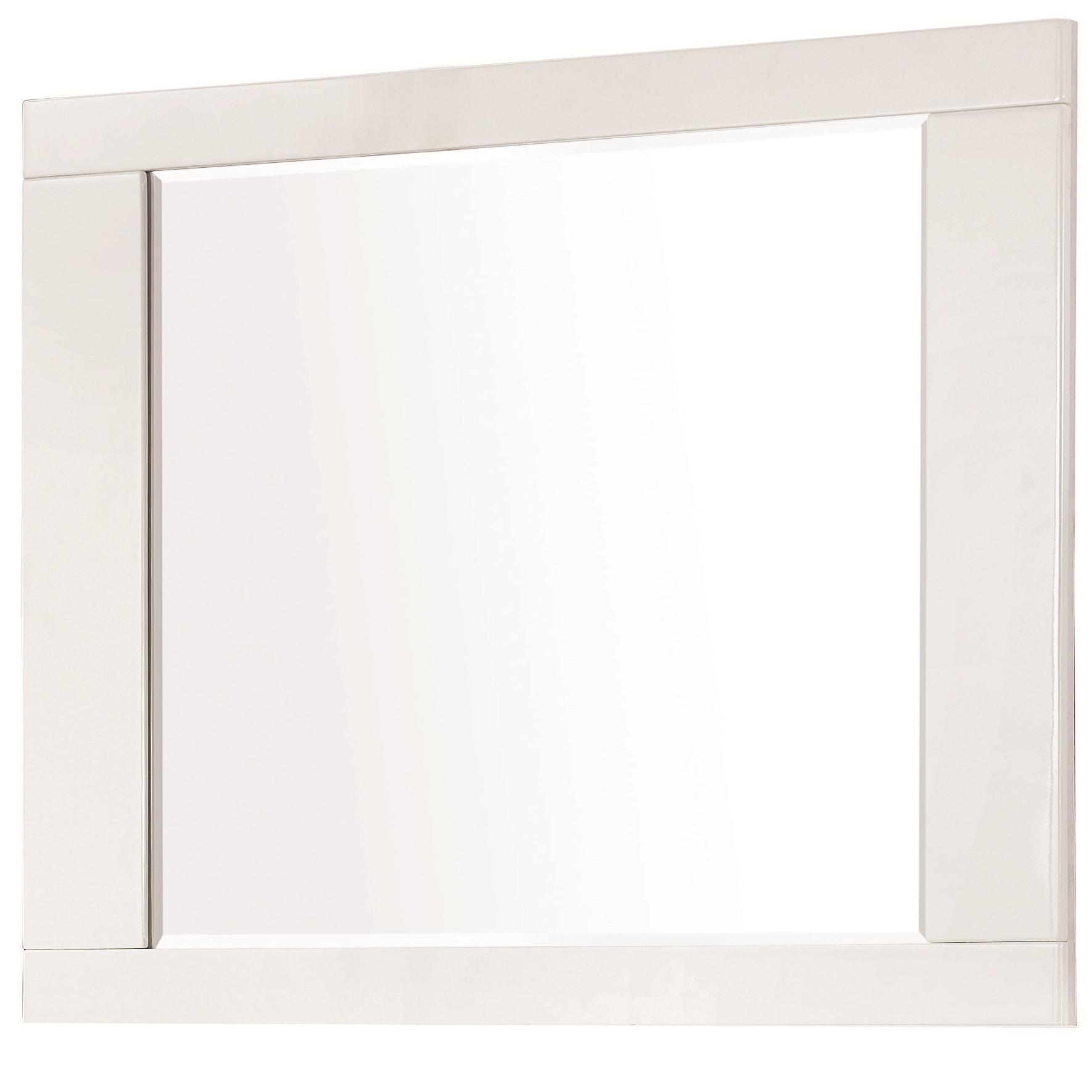 Coaster Furniture Felicity 203504 Dresser Mirror – White High Gloss