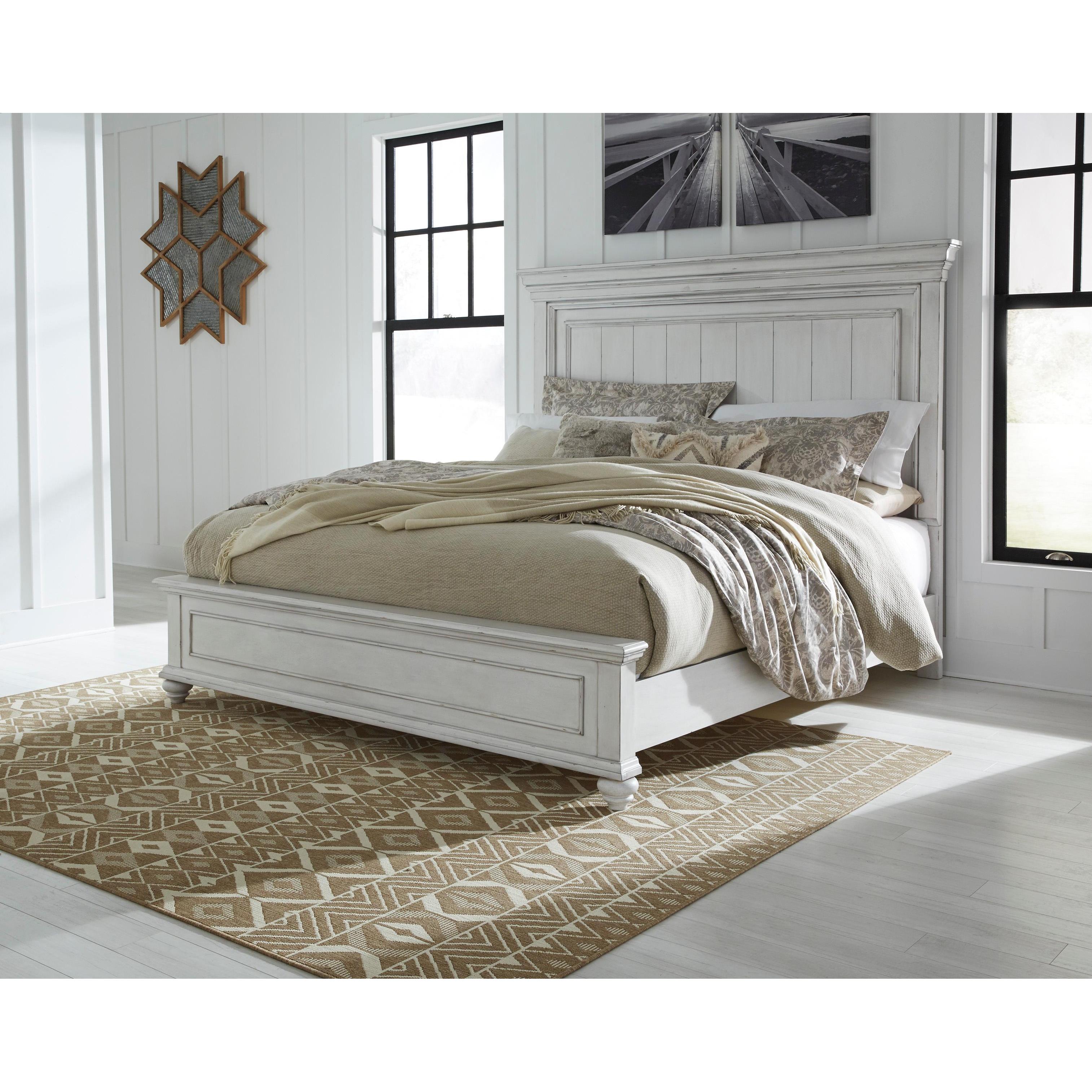 Benchcraft Kanwyn B777B3 5 pc Queen Panel Bedroom Set - Image 3