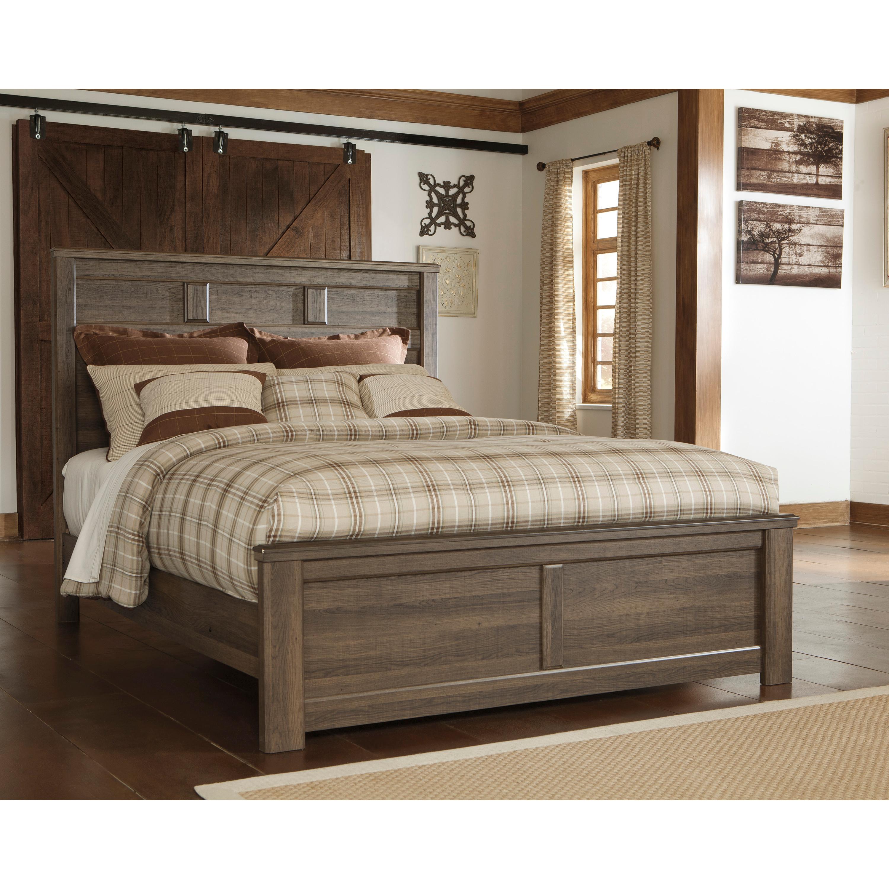 Signature Design by Ashley Juararo B251 7 pc Queen Panel Bedroom Set - Image 2