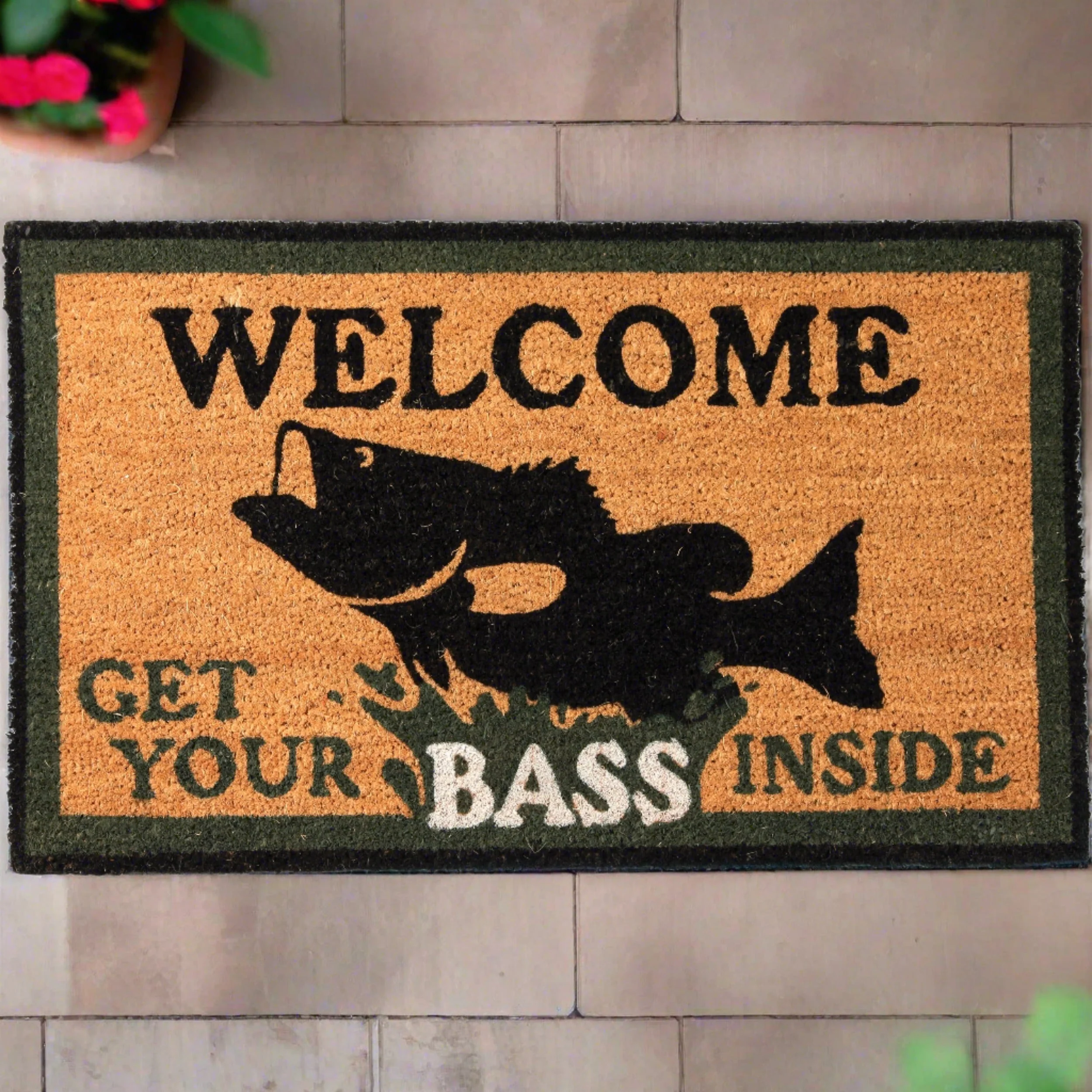 Coir Mat 30in x 18in-Bass