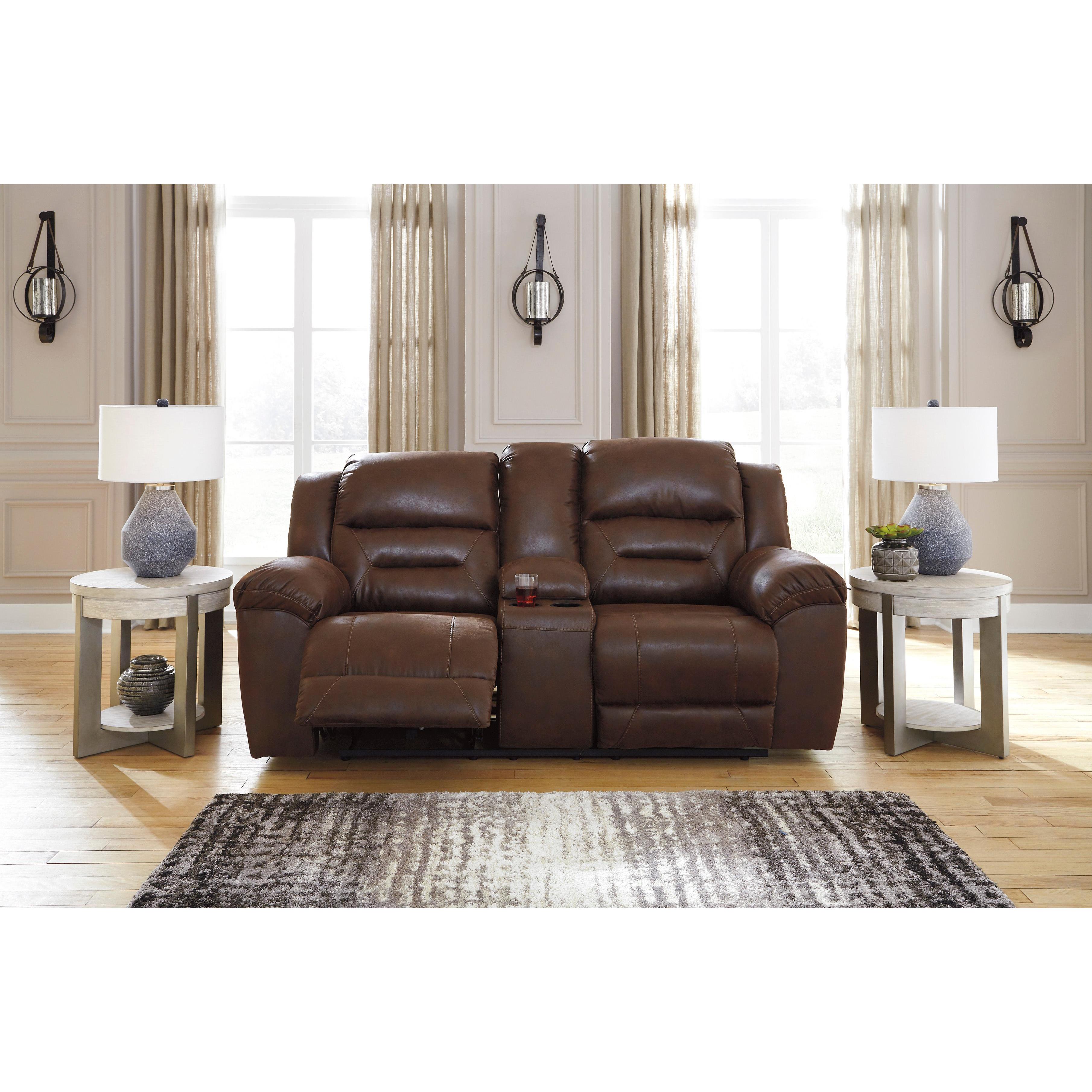 Signature Design by Ashley Stoneland 39904U4 3 pc Reclining Living Room Set - Image 3