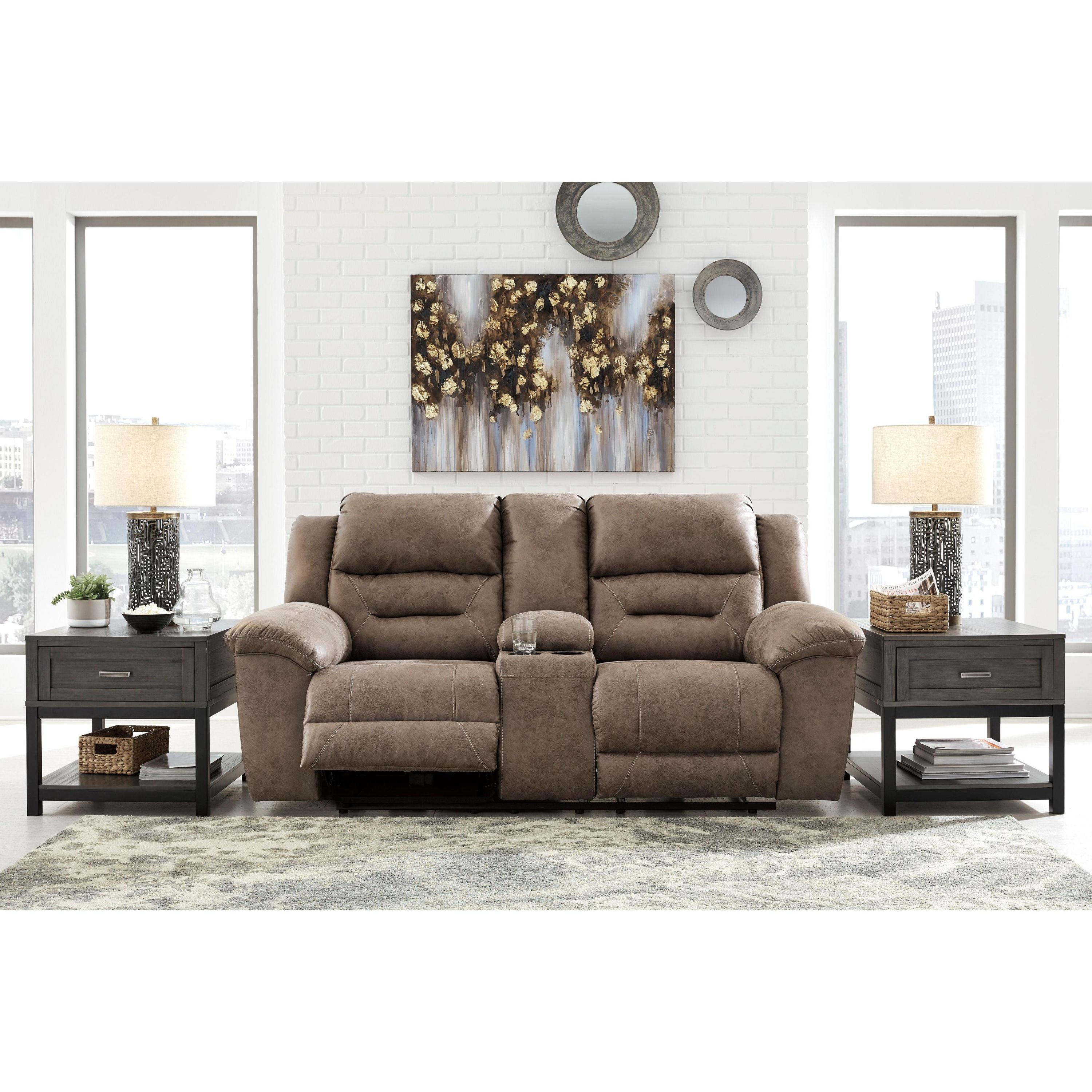 Signature Design by Ashley Stoneland 39905U6 3 pc Reclining Living Room Set - Image 3