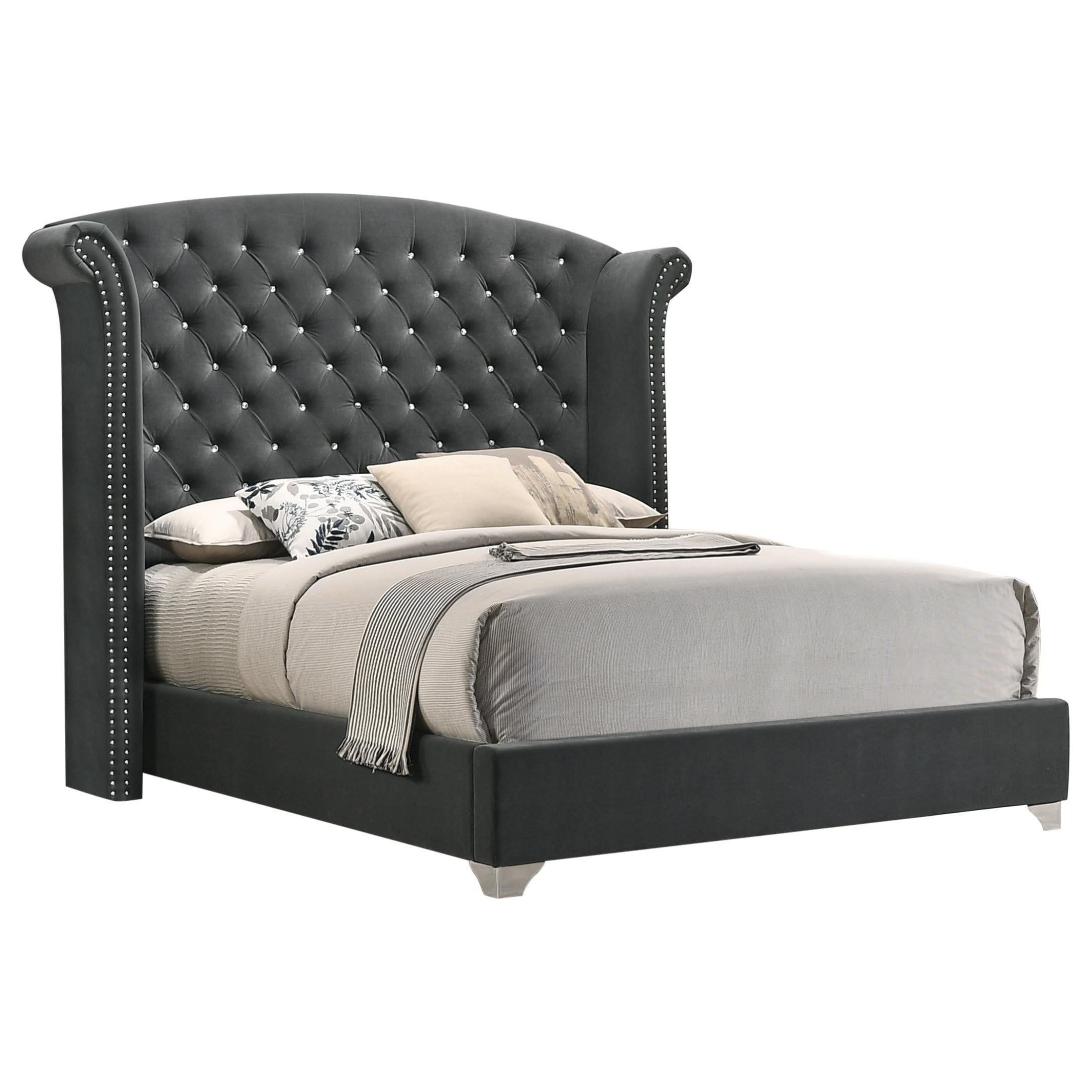 Coaster Furniture Melody 223381KE 6 pc King Panel Bedroom Set - Image 2
