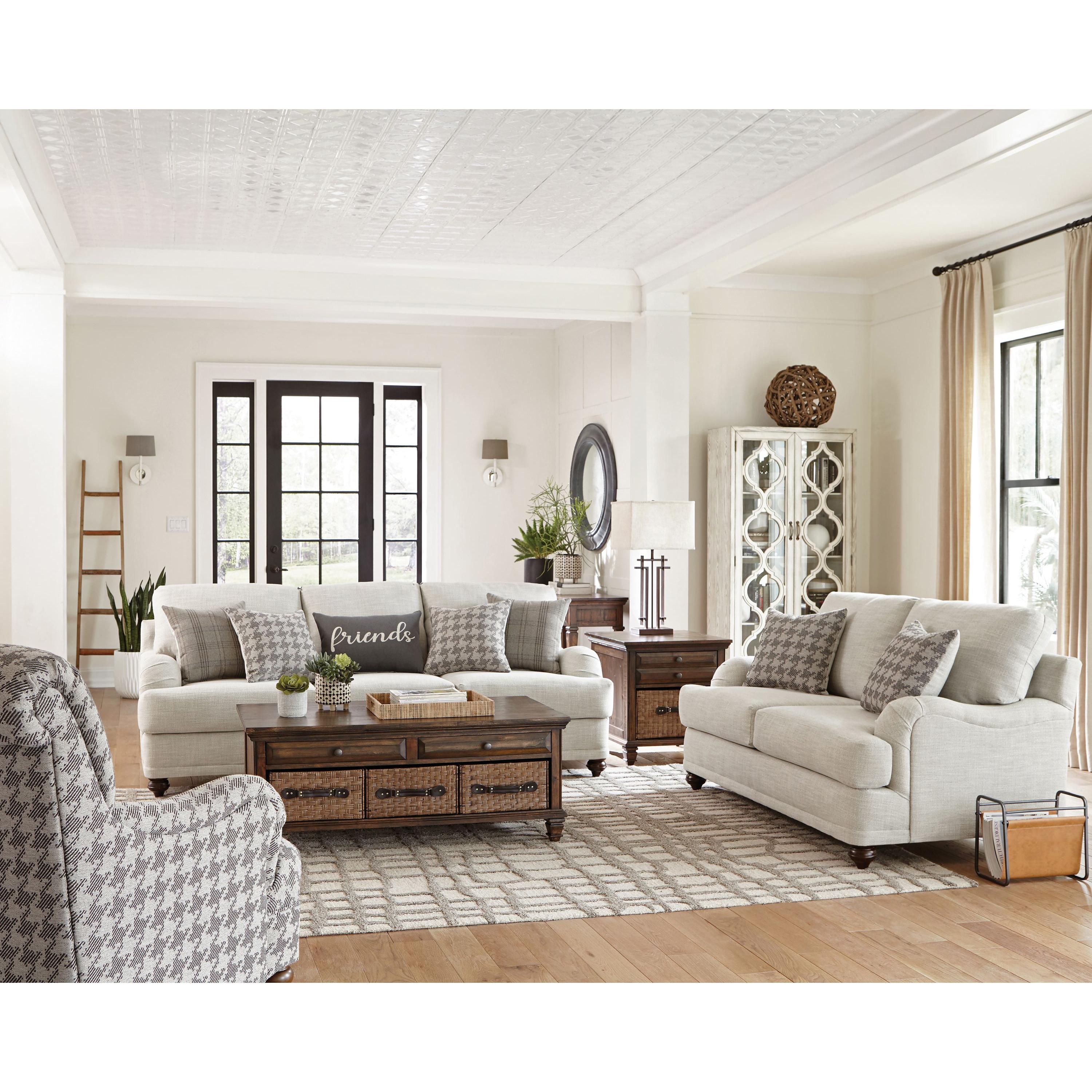 Coaster Furniture Glenn 511094 2 pc Stationary Living Room Set