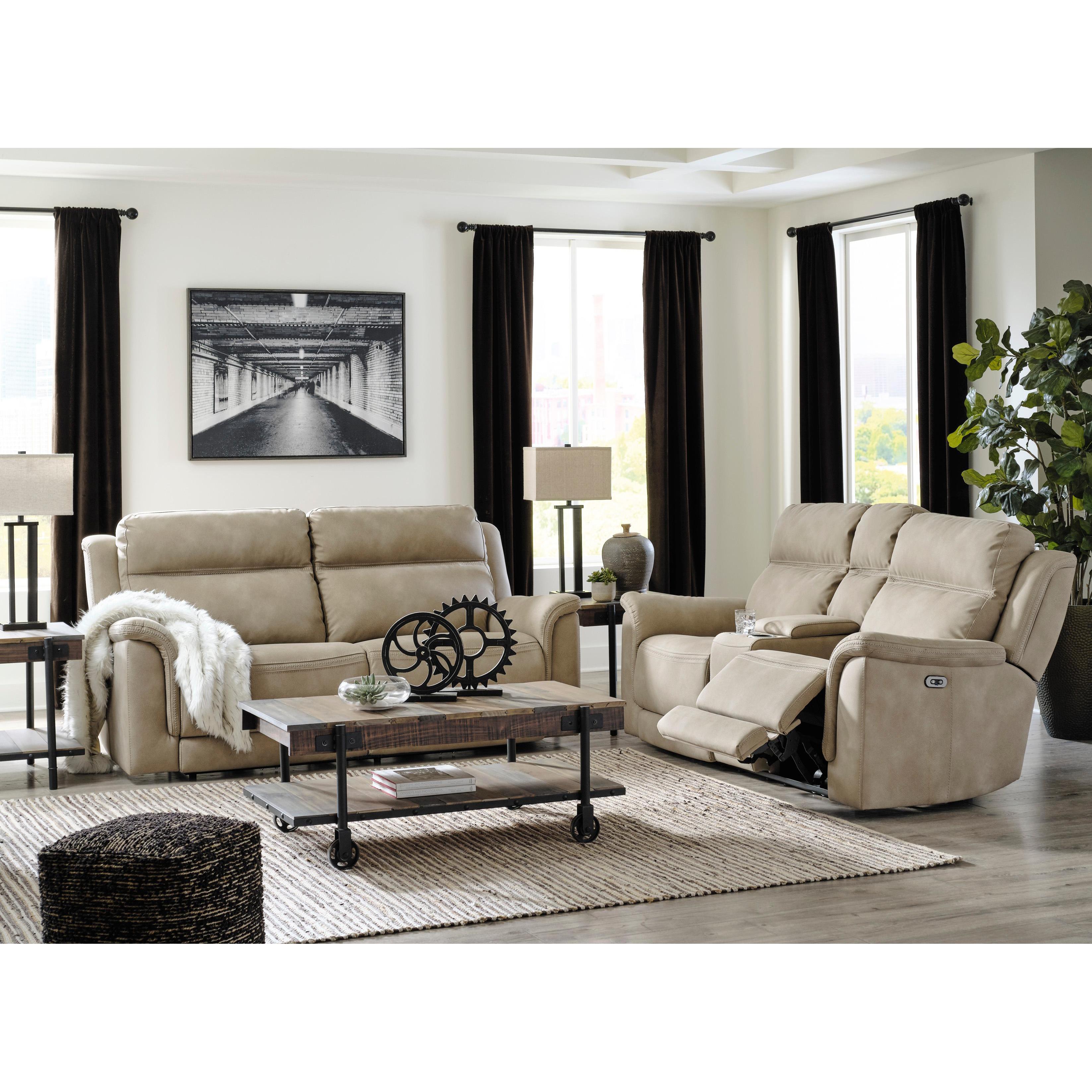 Signature Design by Ashley Next-Gen Durapella 59302 2 pc Power Reclining Living Room Set - Image 1
