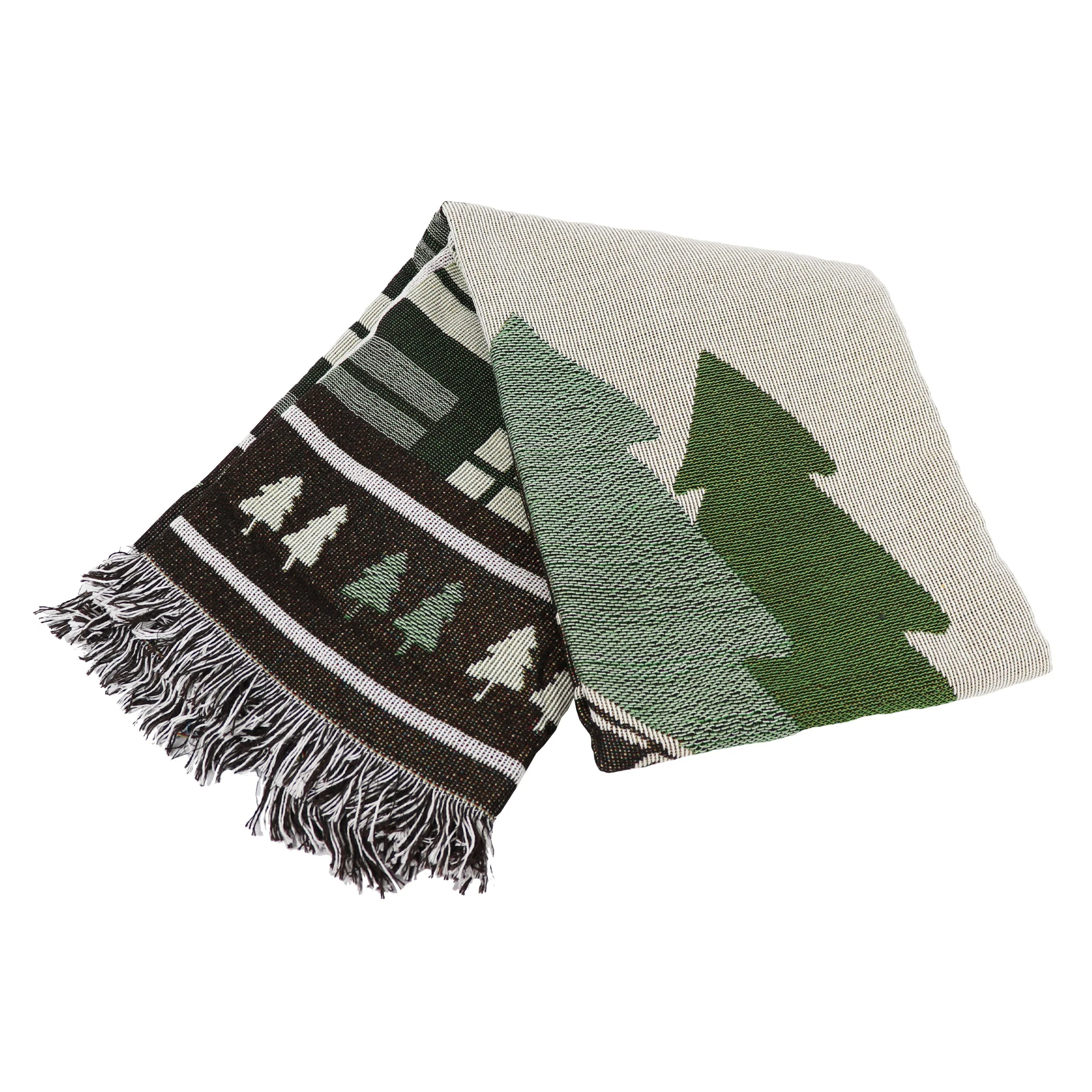 Tapestry Throw 50in x 60in-Cabin - Image 3