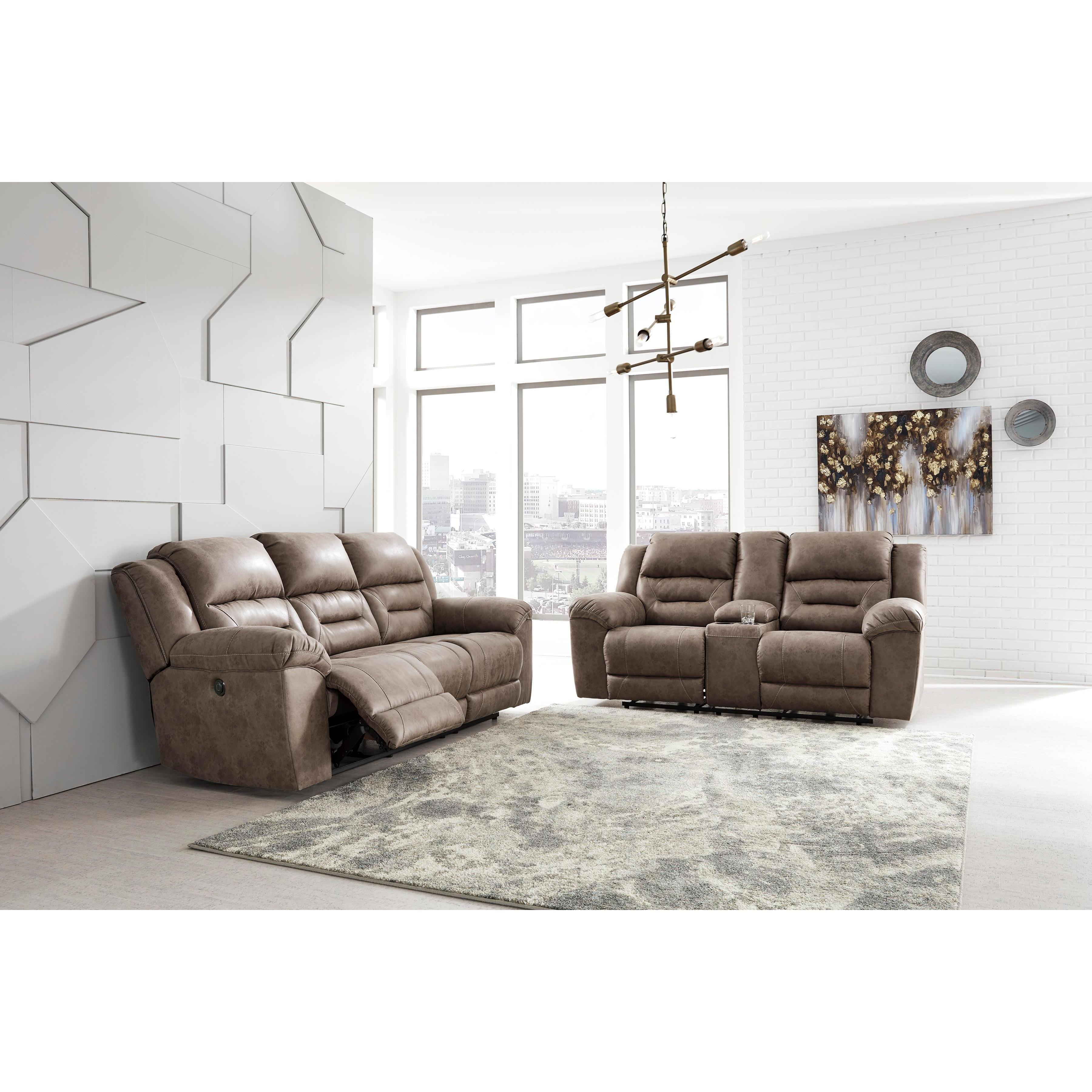 Signature Design by Ashley Stoneland 39905U3 2 pc Power Reclining Living Room Set - Image 2
