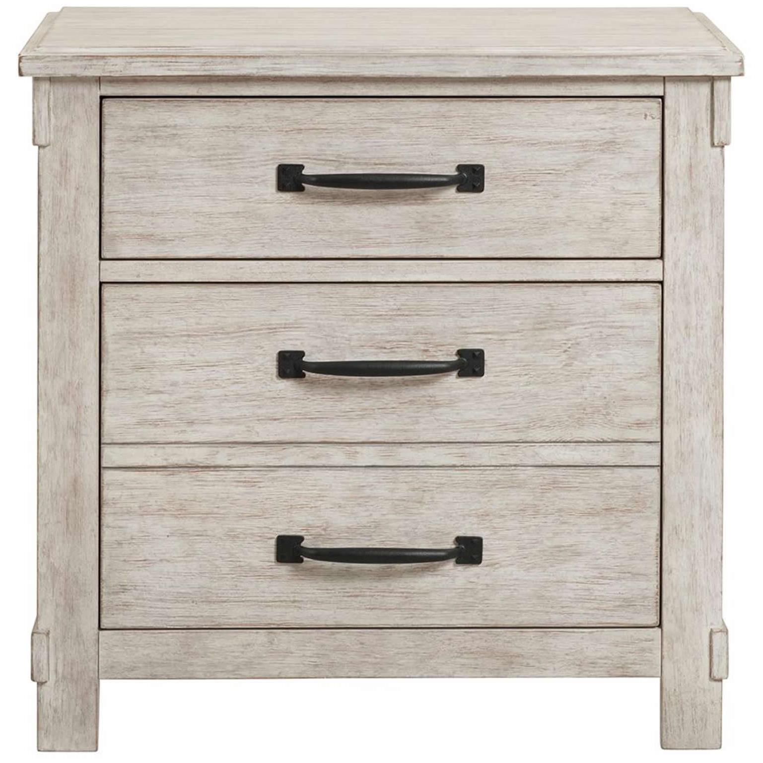 Elements International Scott SC6 7 pc Queen Platform Bedroom Set - Image 3