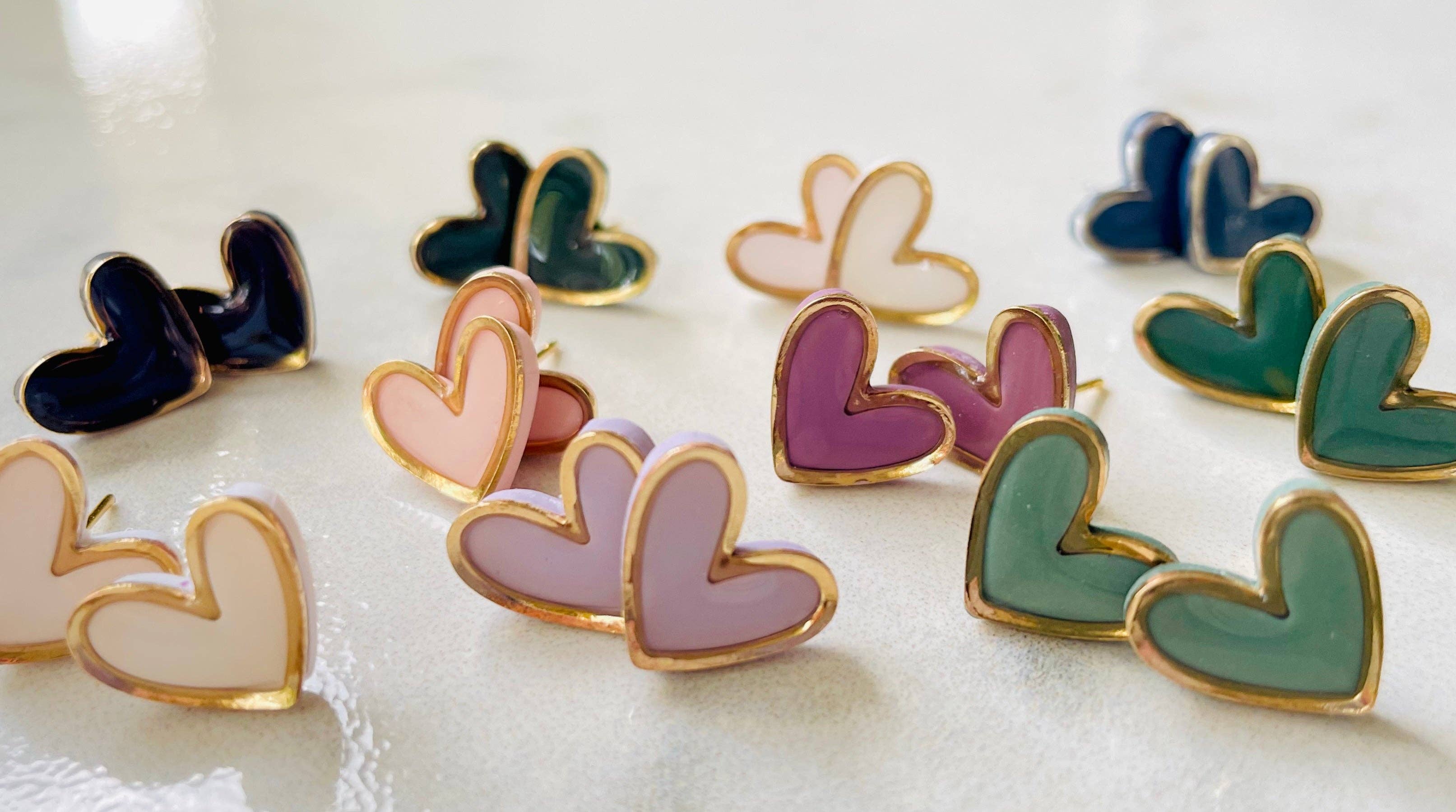 Heart Studs - Image 3