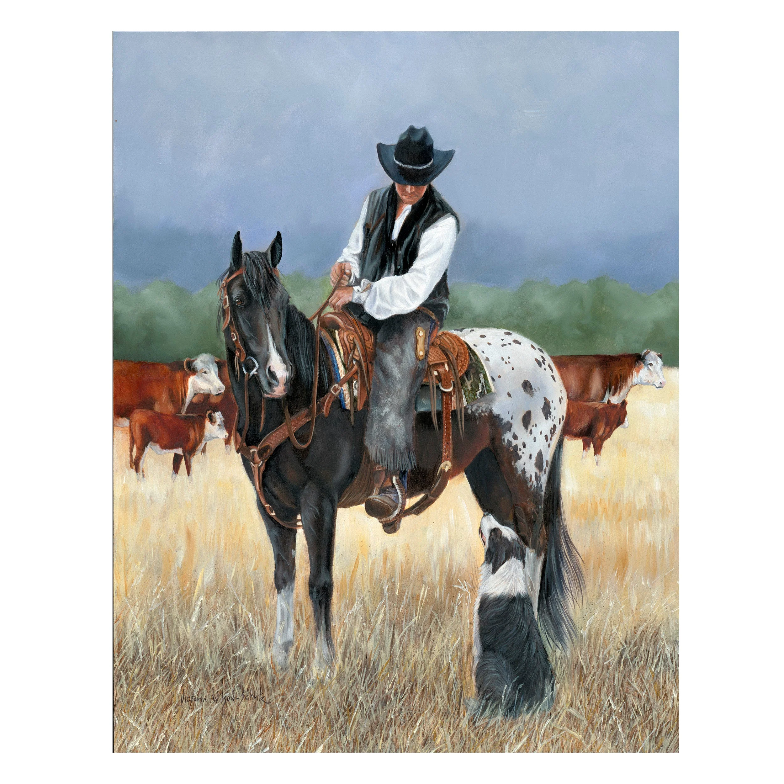 Canvas Art 12in x 16in-Staff Meeting