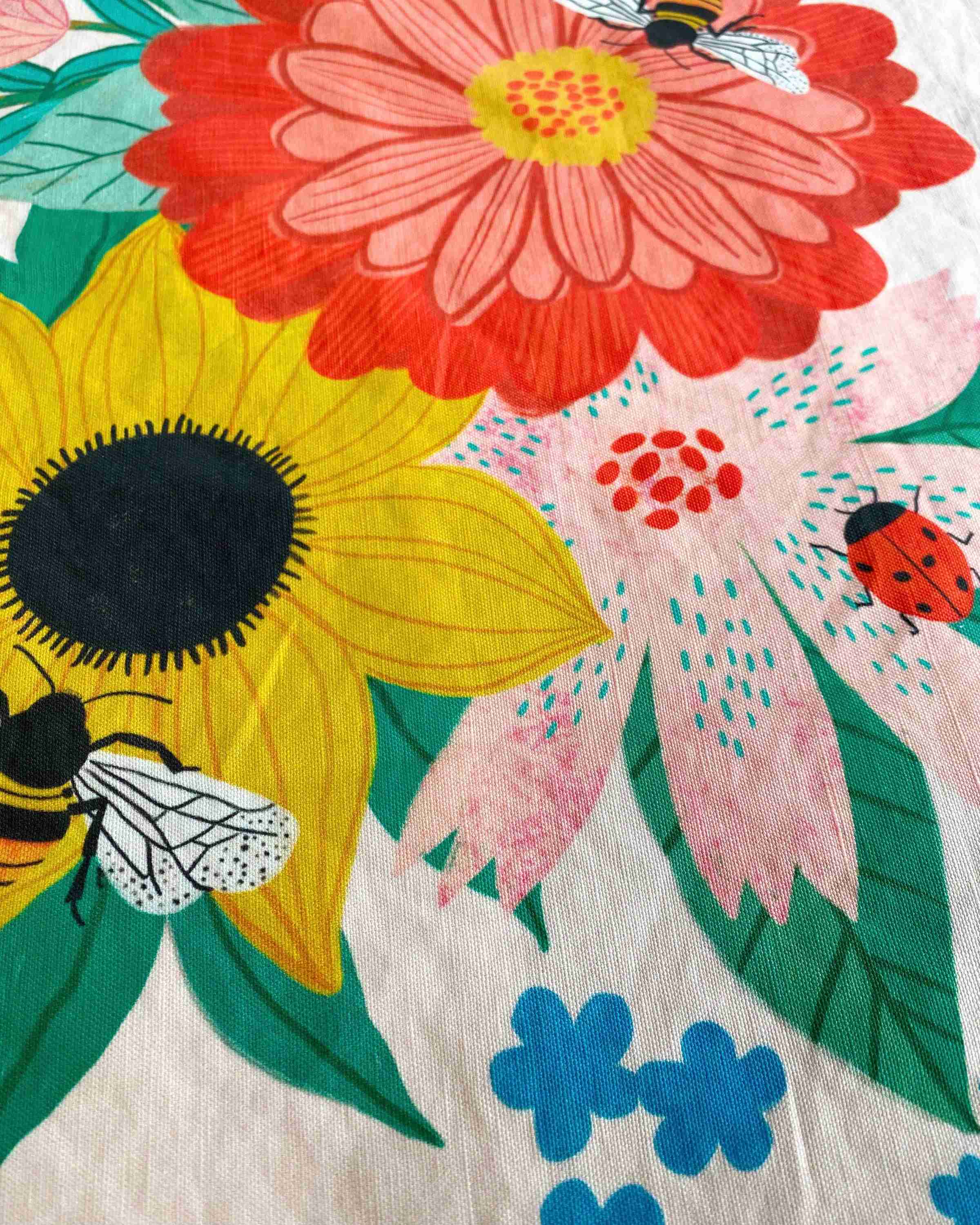 Bee Garden Tea Towel - Image 2