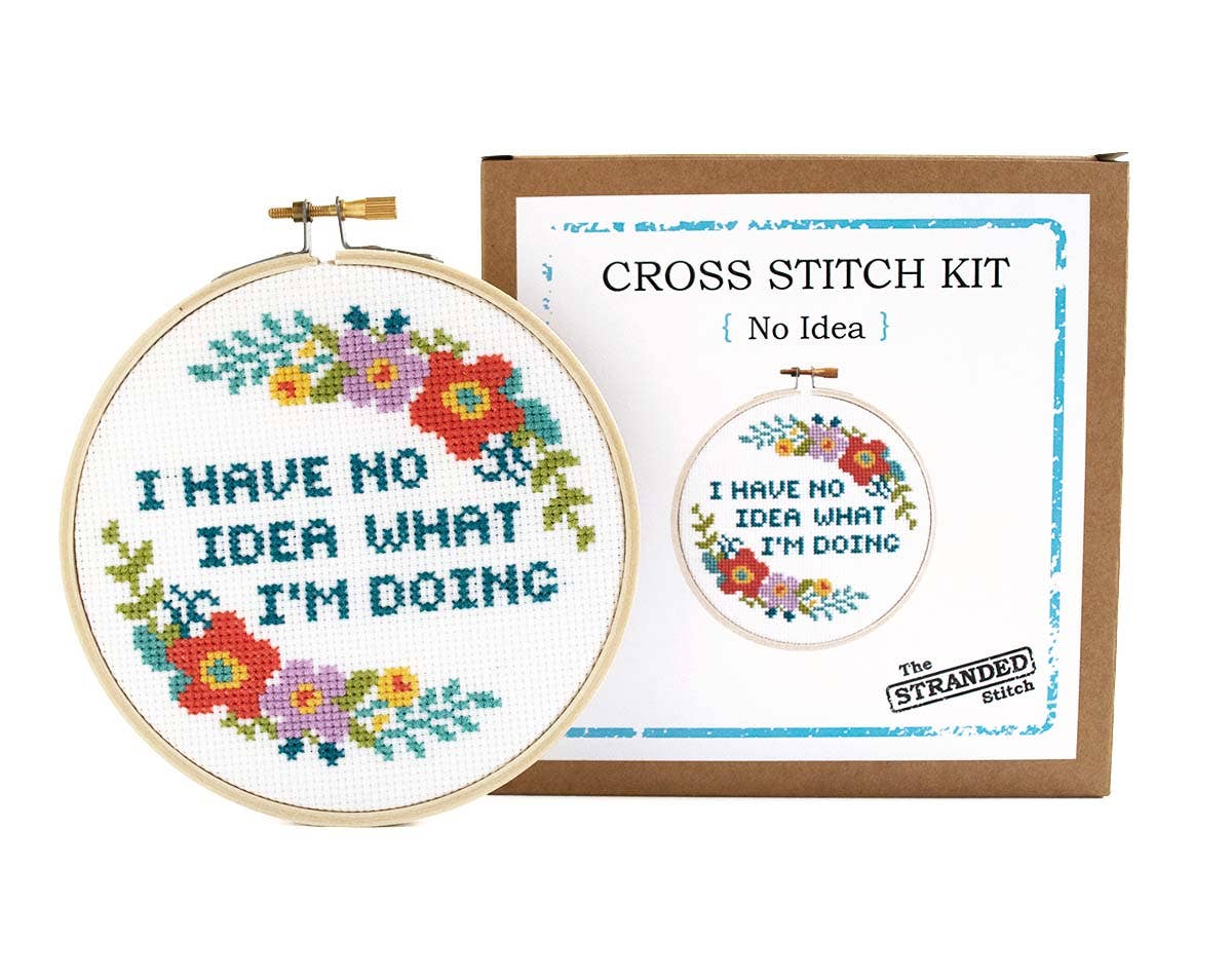 No Idea Cross Stitch Kit - Image 2