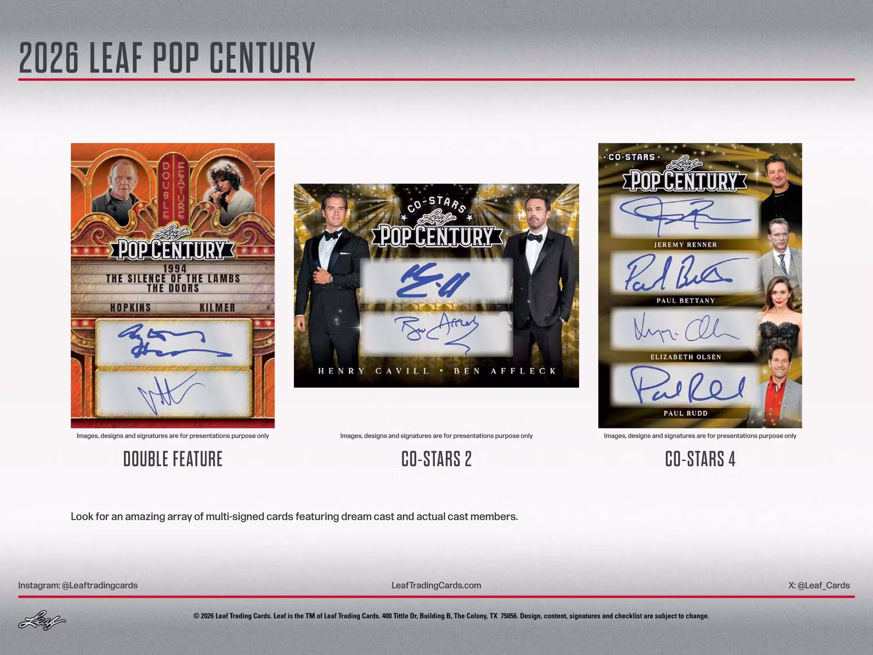 2026 Leaf Metal Pop Century Hobby Box - Image 3