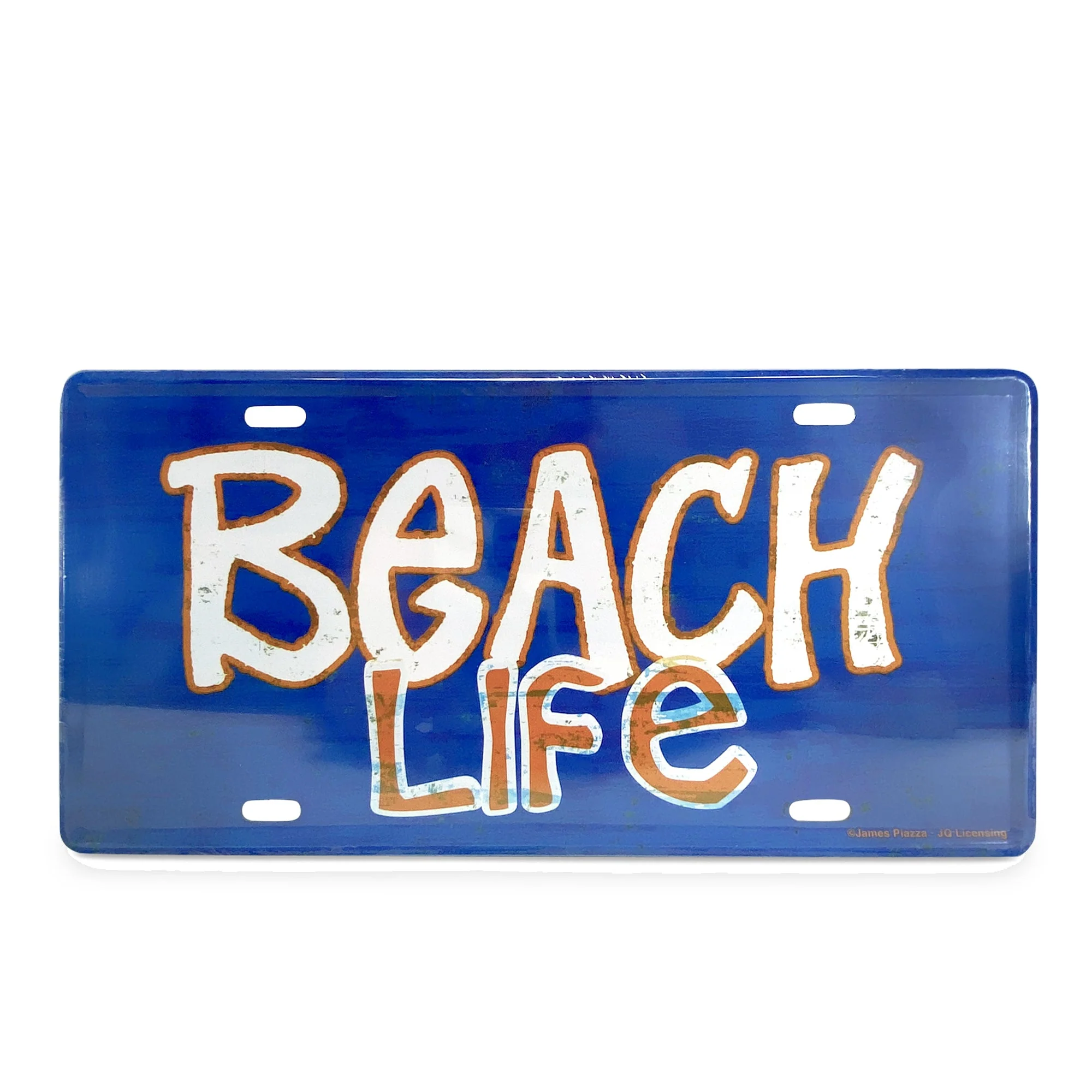 Vanity License Plate 12in x 6in-Beach Life