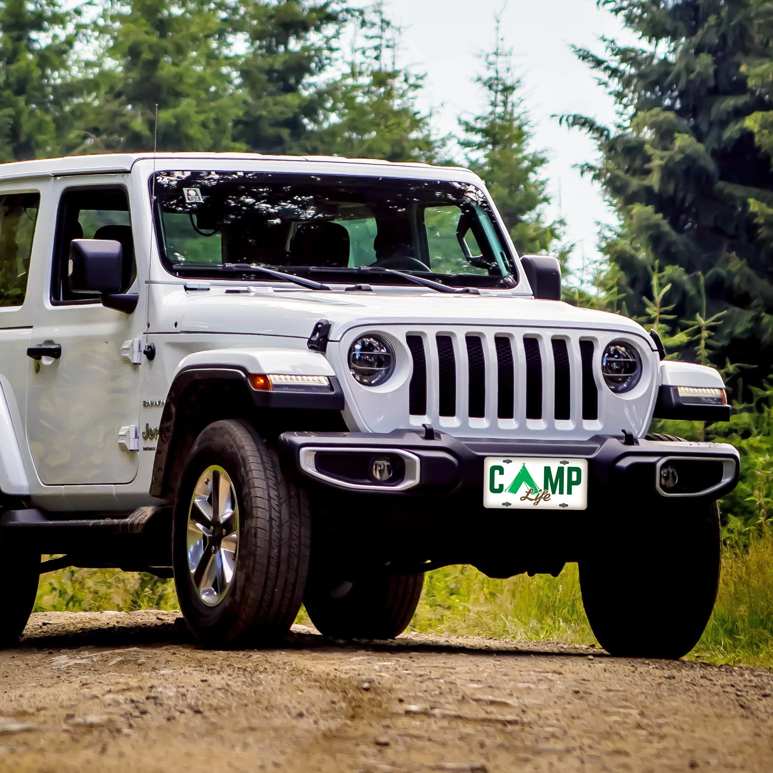 Vanity License Plate 12in x 6in-Camp Life - Image 3