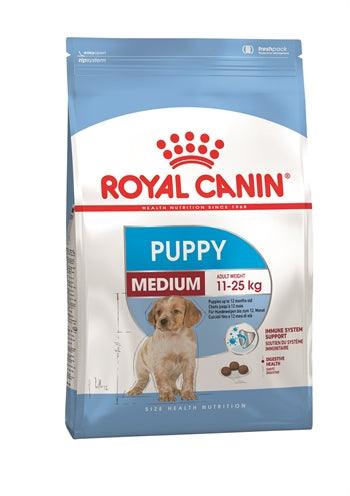 Royal Canin Medium Puppy - Food for medium-sized puppy breeds - 4kg bag - Image 1