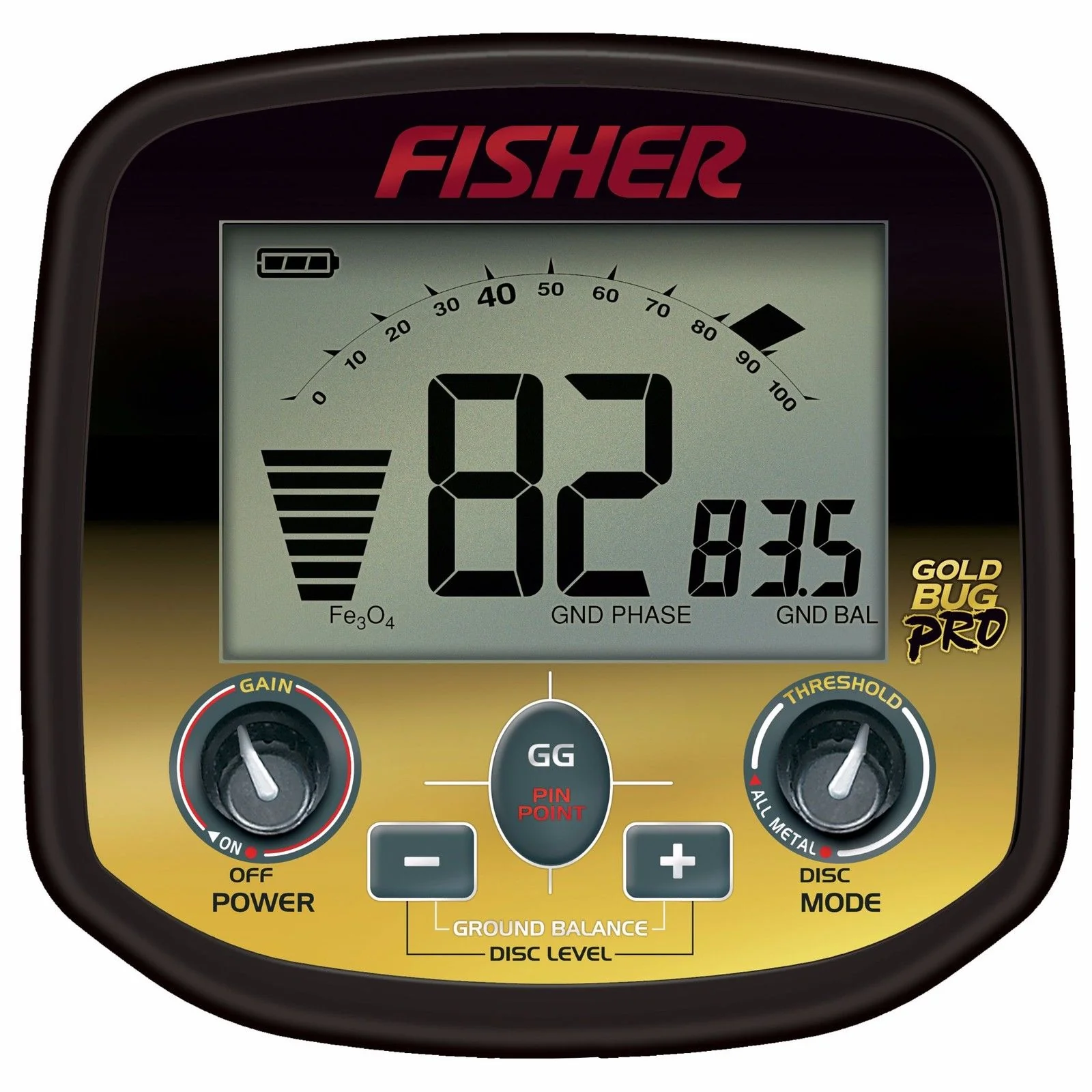 Fisher Gold Bug Pro Metal Detector with 5" DD Search Coil - Image 2
