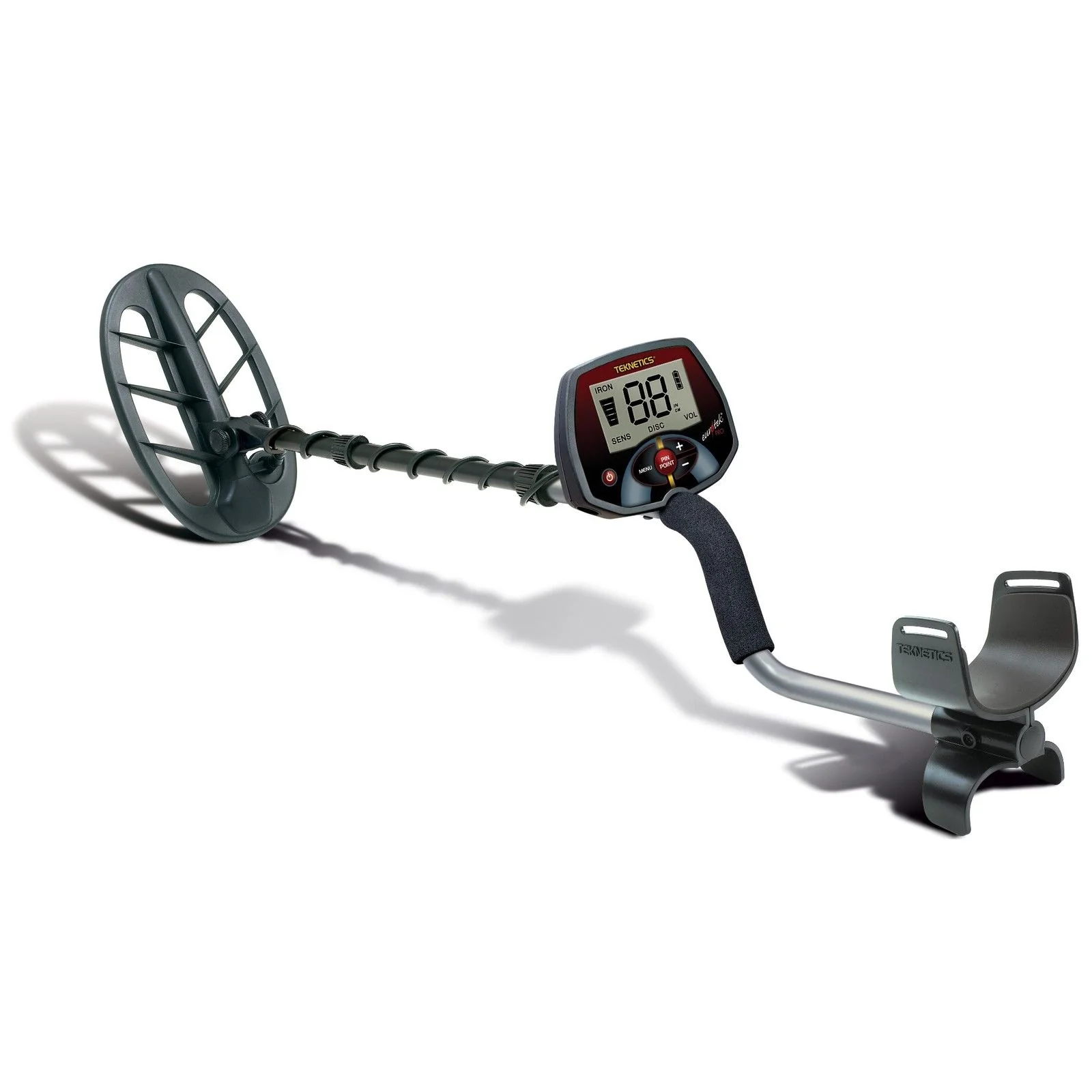 Teknetics Eurotek Pro Metal Detector w/ 11" DD Double-D Coil - Image 2