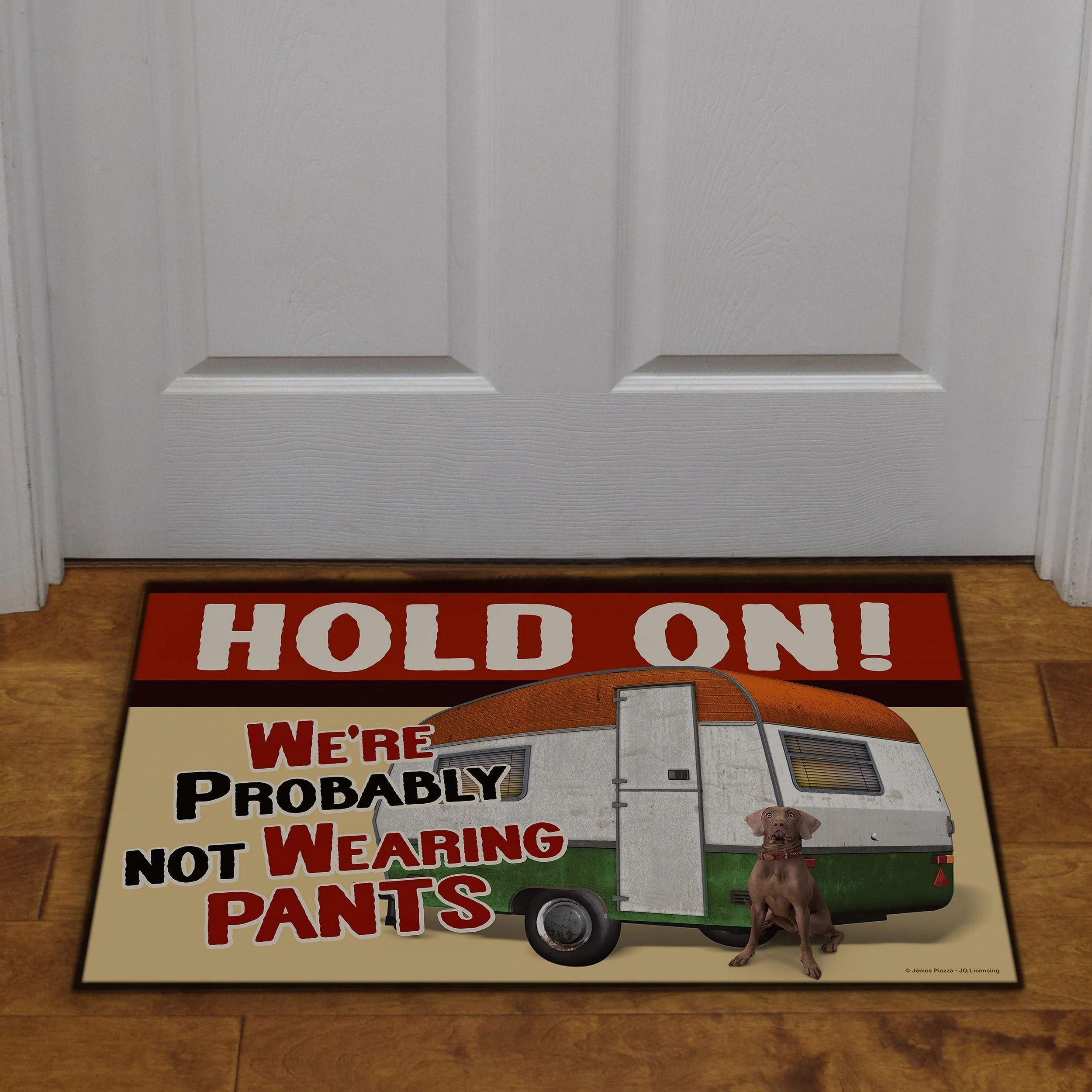 Door Mat Rubber 26in x 17in-Pants - Image 2