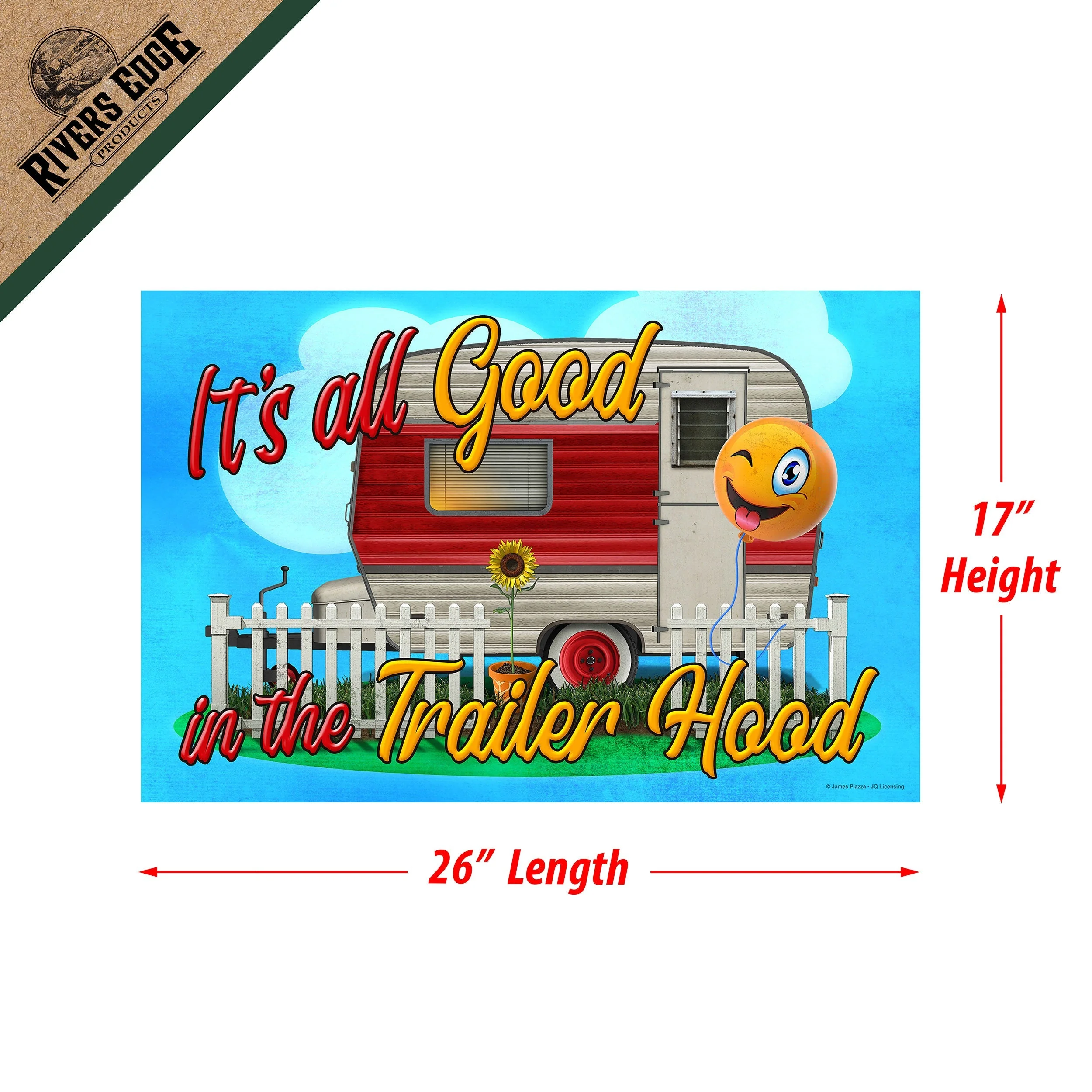 Door Mat Rubber 26in x 17in-Trailer Hood - Image 3