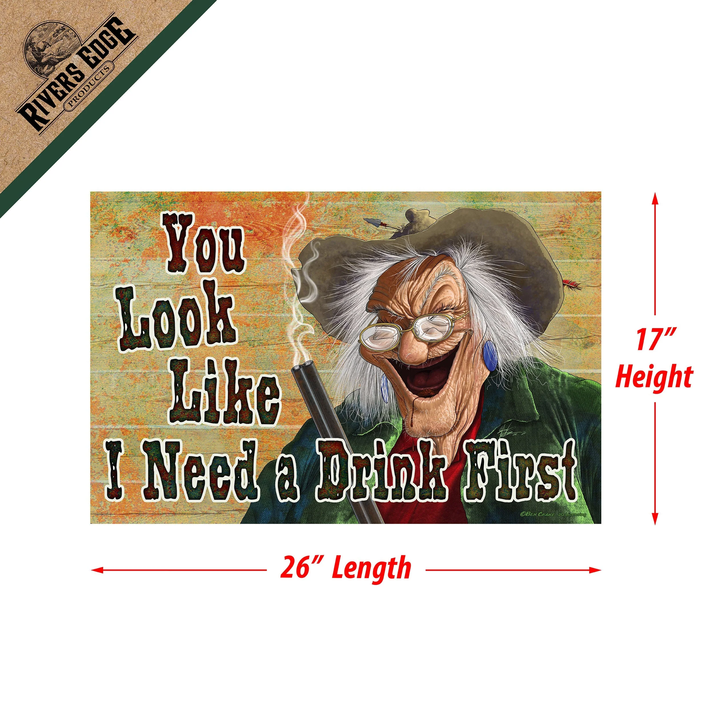 Door Mat Rubber 26in x 17in-Drink First - Image 3