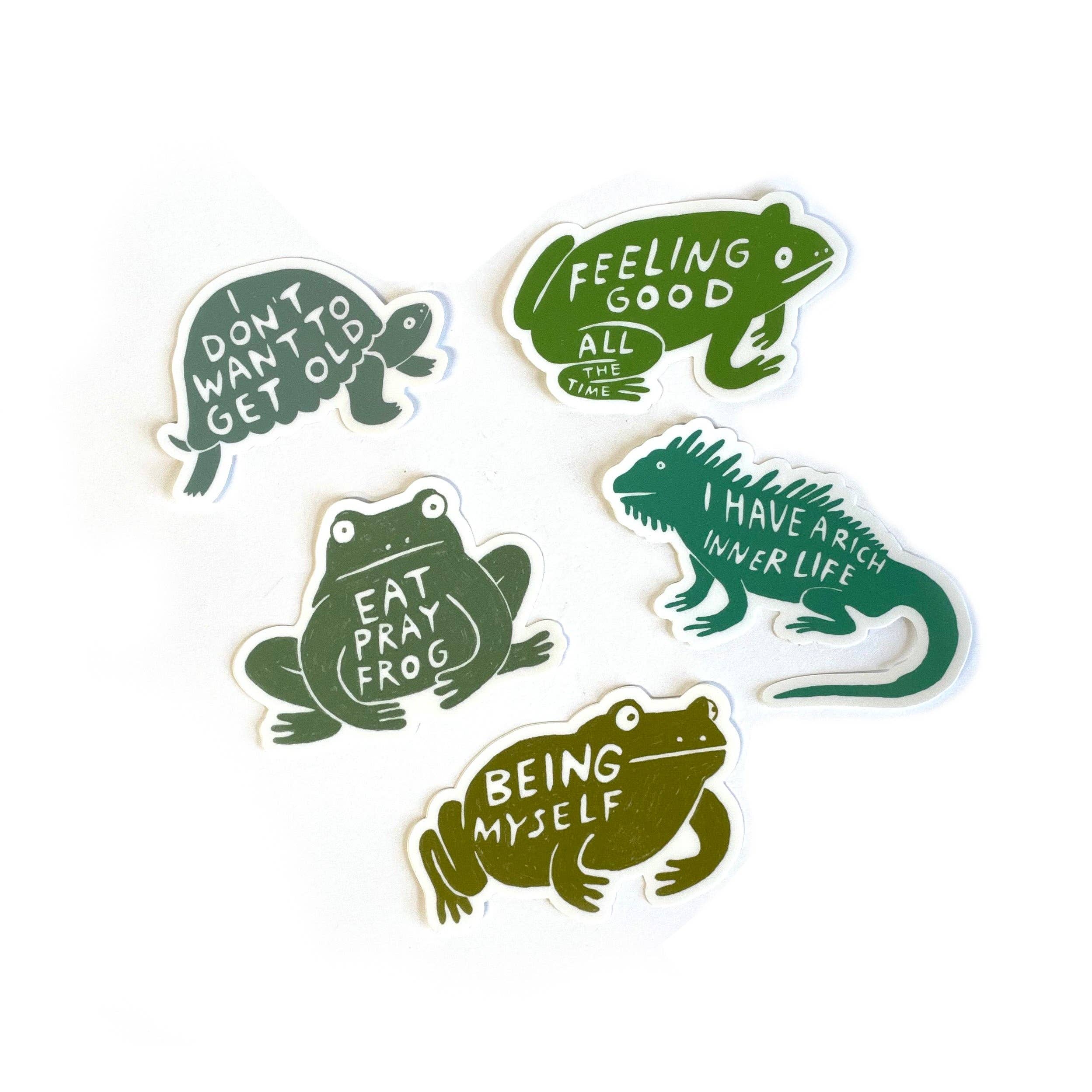 I Have A Rich Inner Life Sticker - Image 3