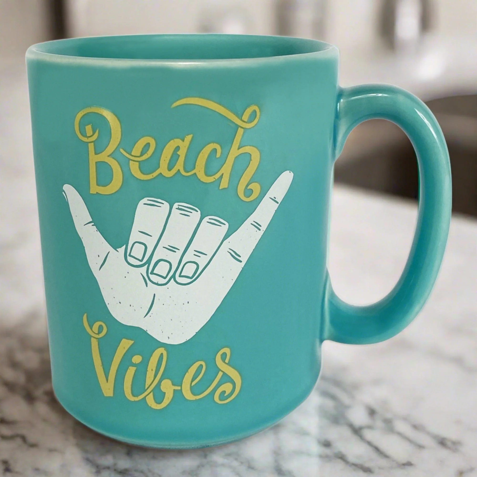Ceramic Mug 16oz-Beach Vibes