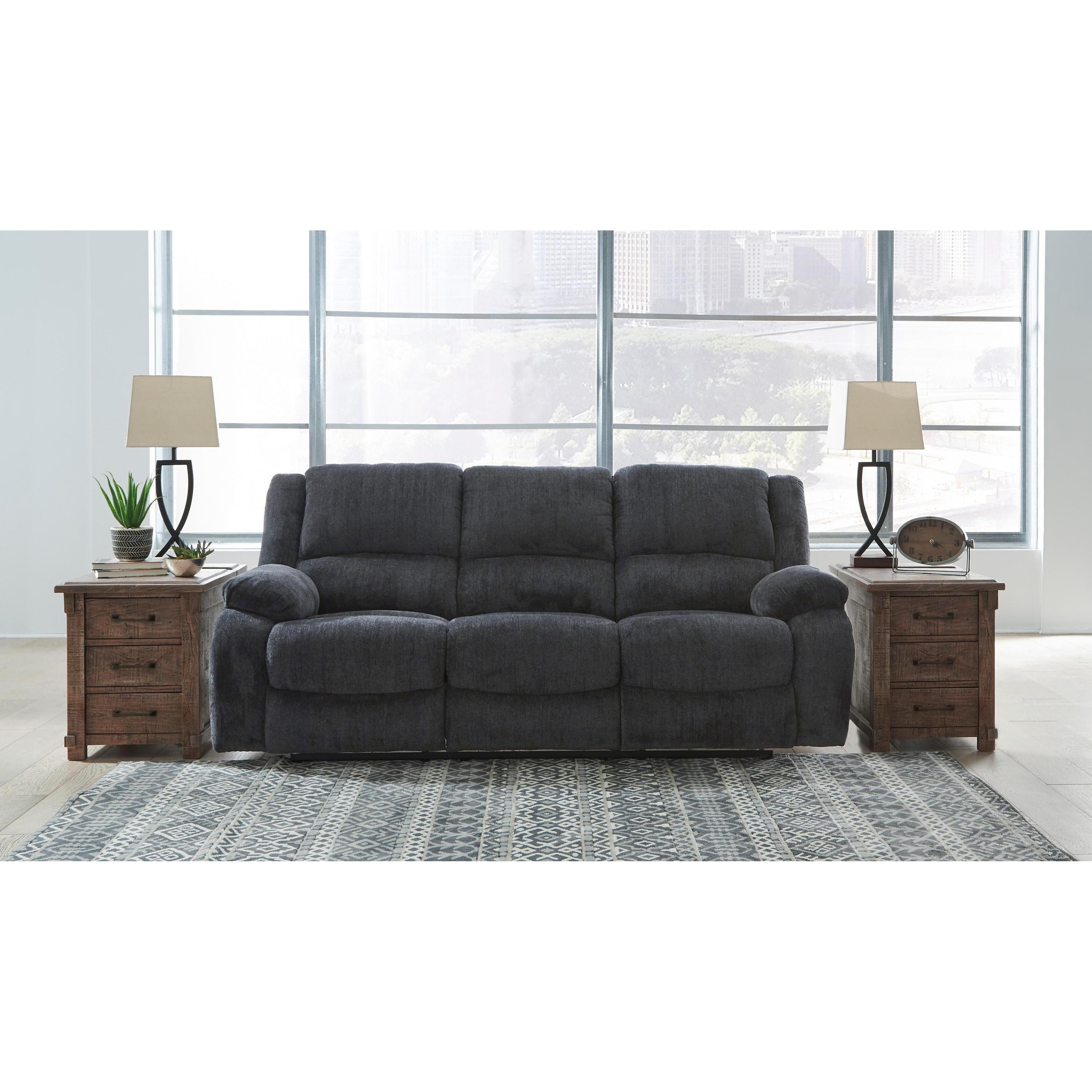 Signature Design by Ashley Draycoll 76504U4 3 pc Reclining Living Room Set - Image 3