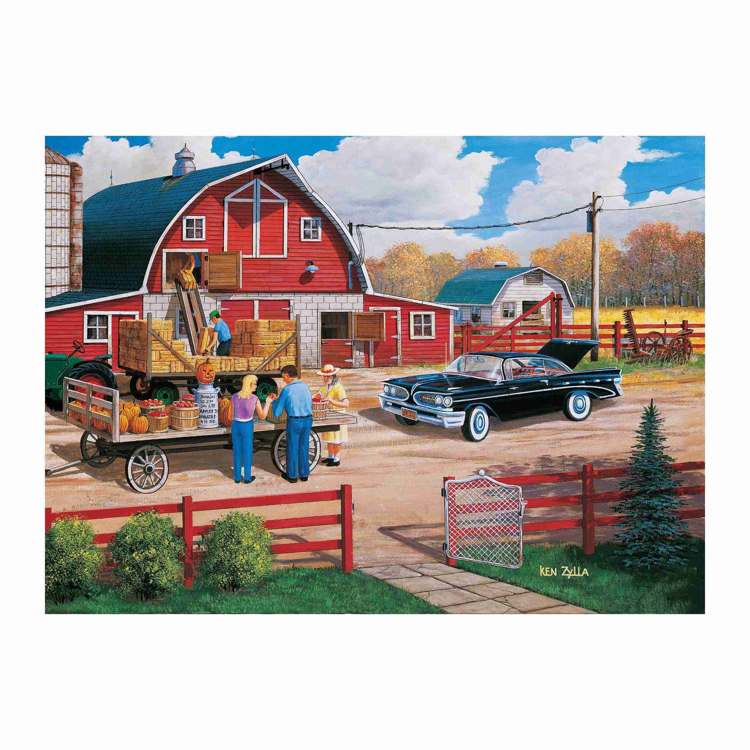 Puzzle in Tin 1000-Piece-Season of Plenty