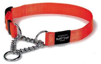 Rogz For Dogs Lumberjack Half-Slip Collar Orange - 50-70 cm - For Very Large Dogs - Image 1