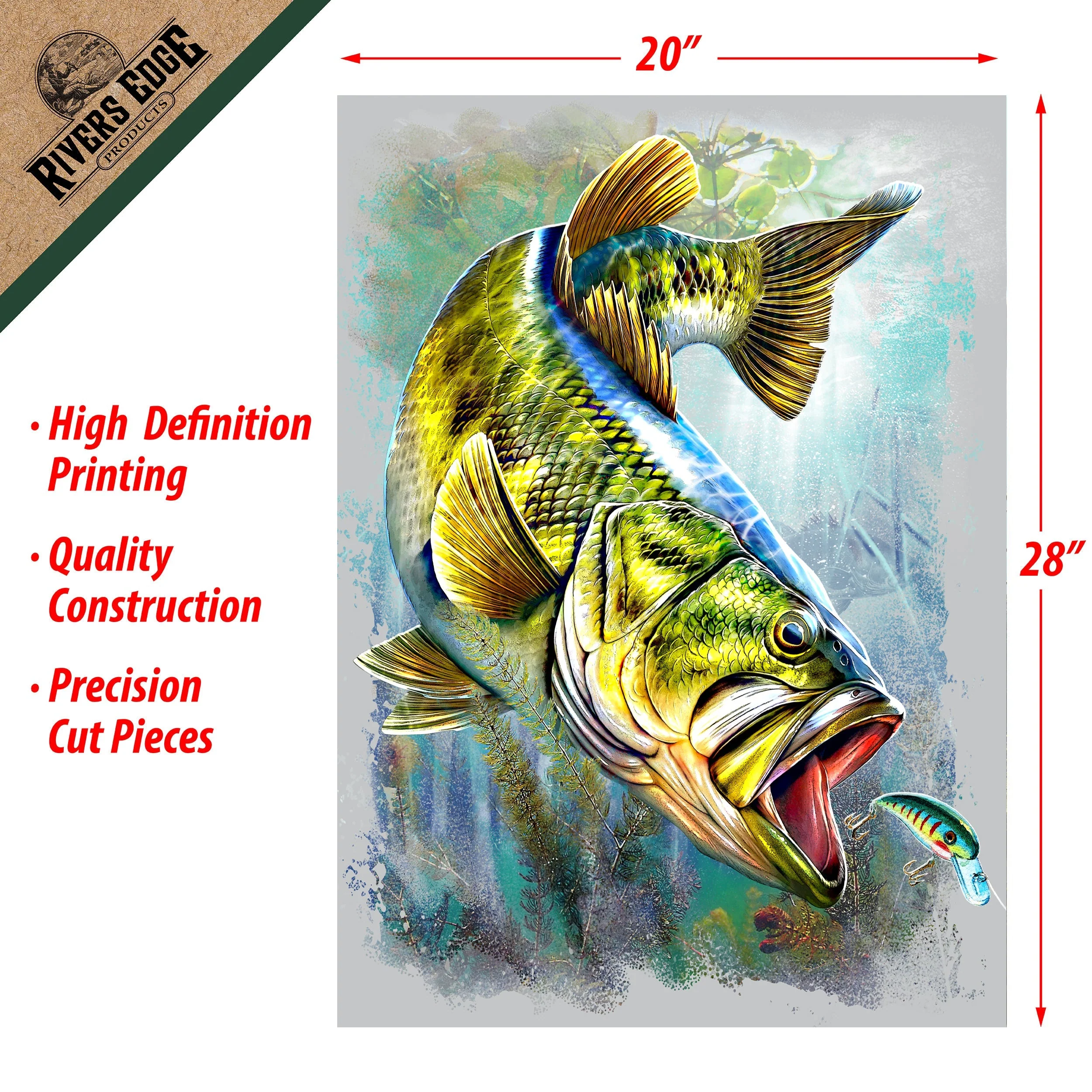 Puzzle in Tin 1000-Piece-Bass Crank - Image 2