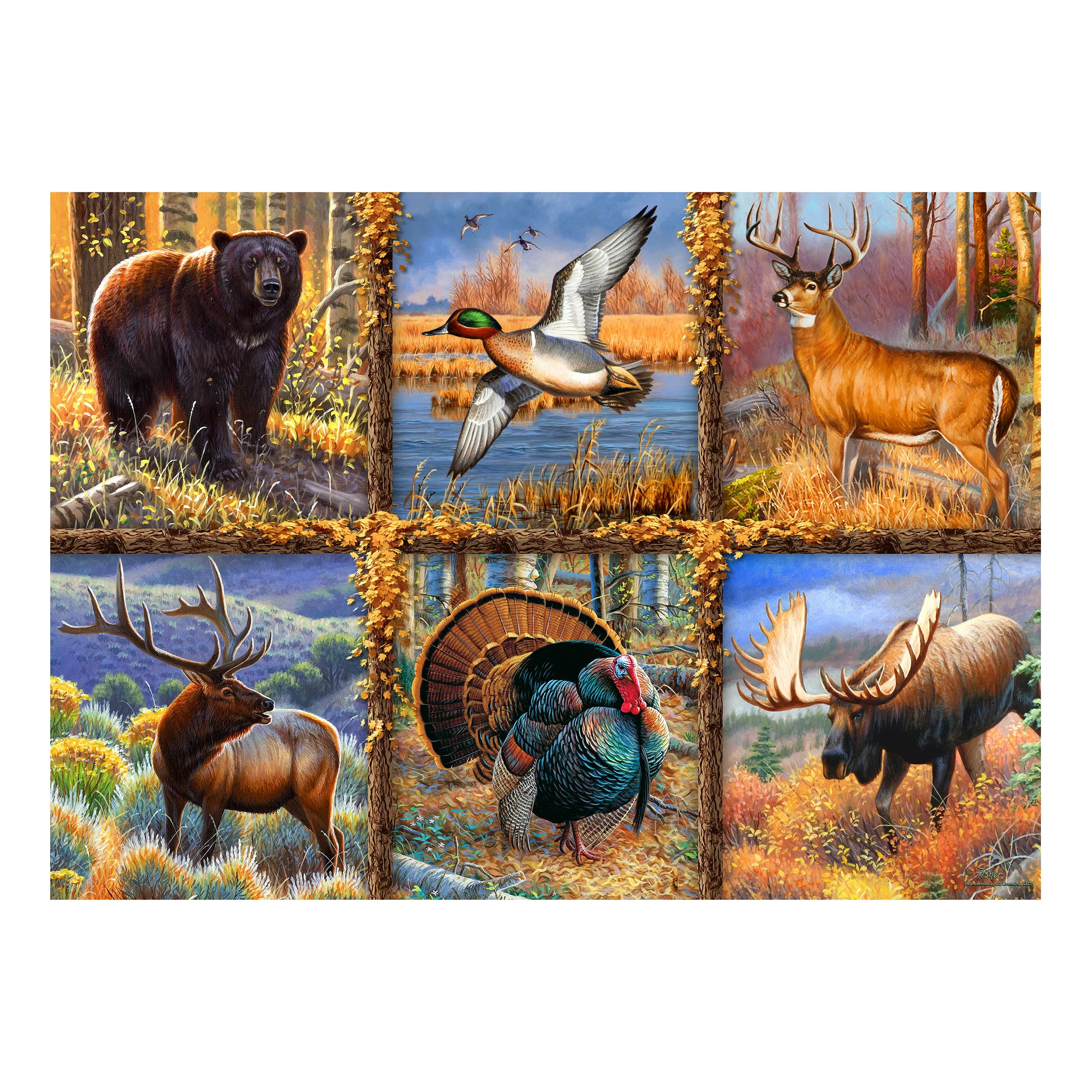 Puzzle in Tin 1000-Piece-American Game - Image 1
