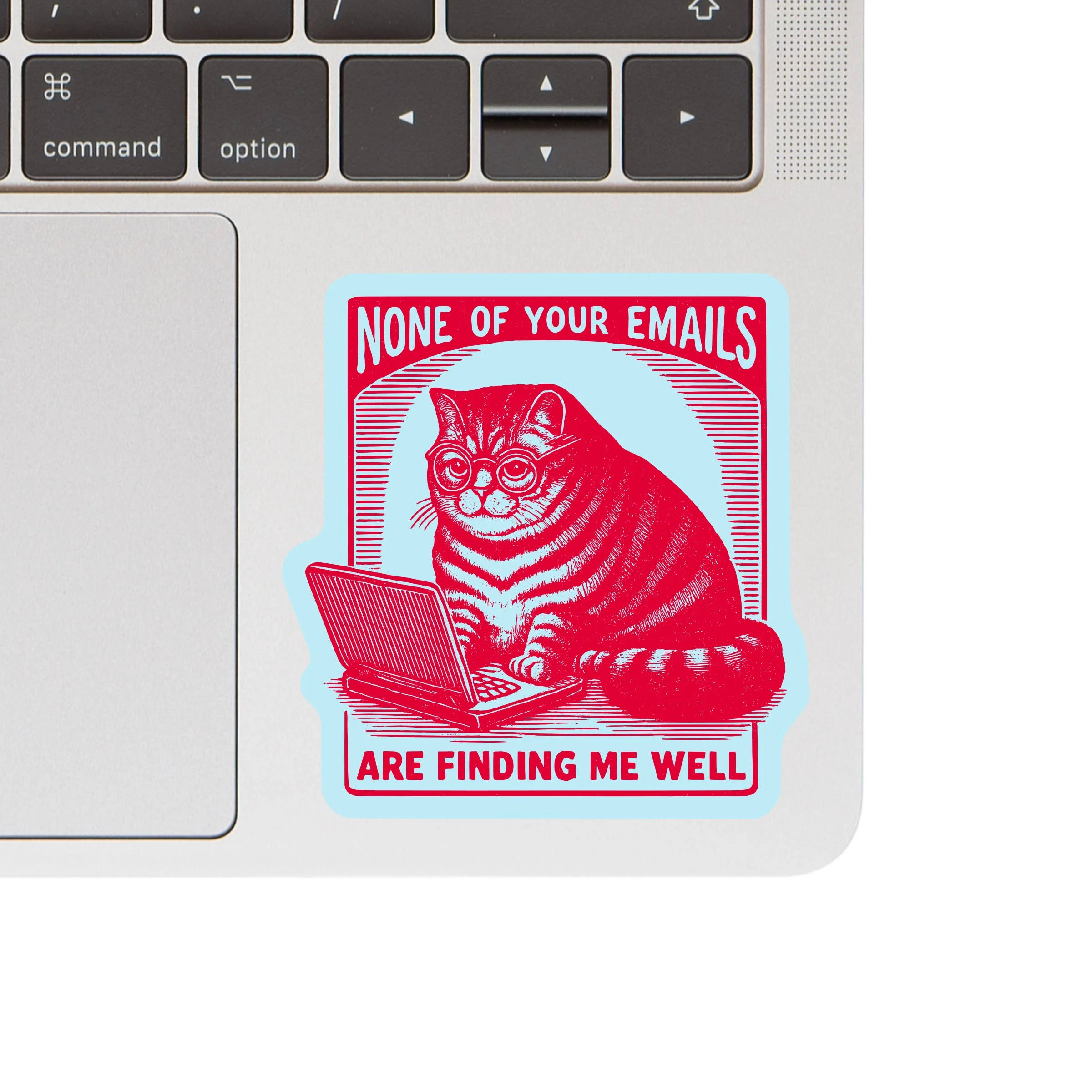 Work Kitty Cat Sarcastic Cute High Quality Vinyl Sticker - Image 2