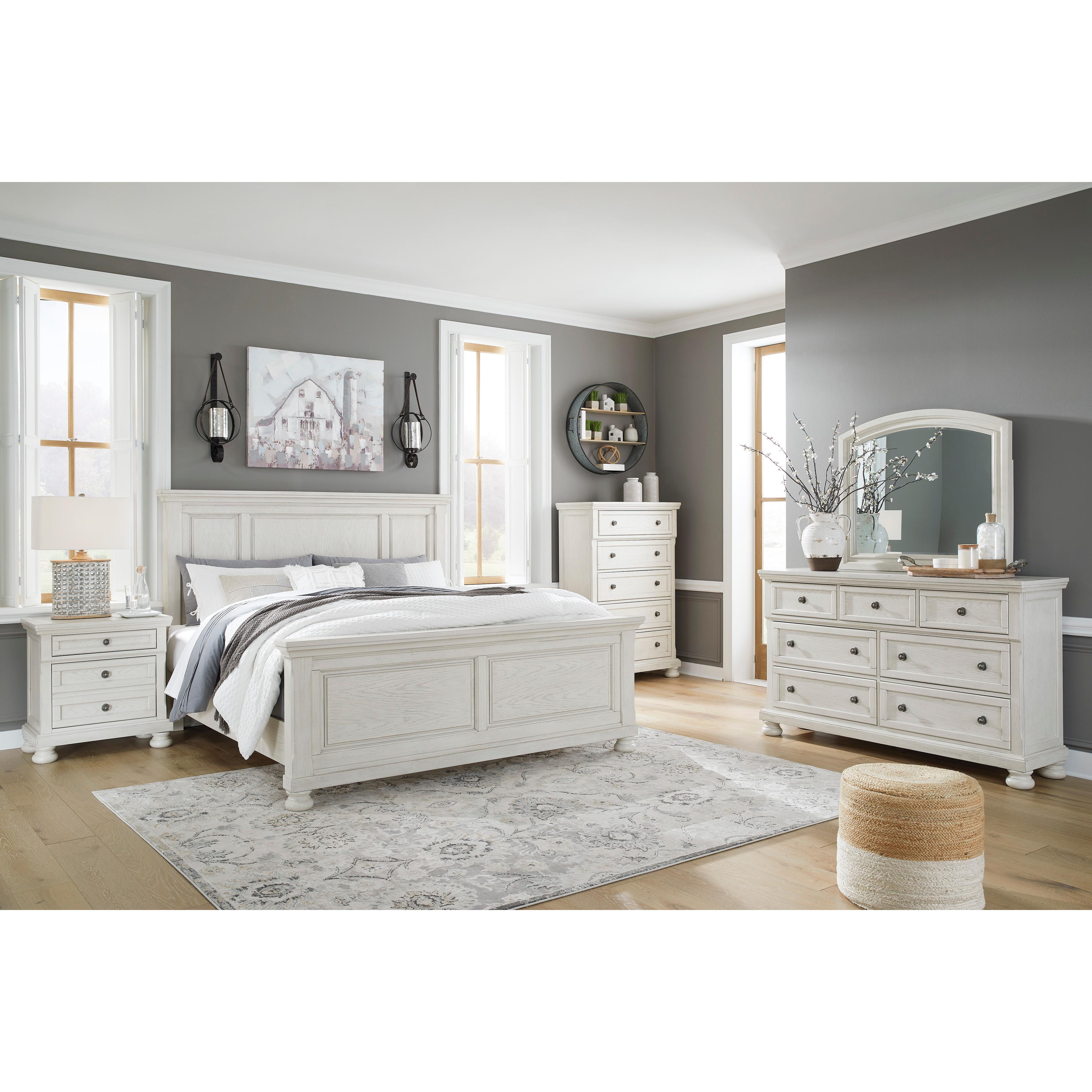Ashley Robbinsdale B742 7 pc Queen Panel Bedroom Set - Image 1