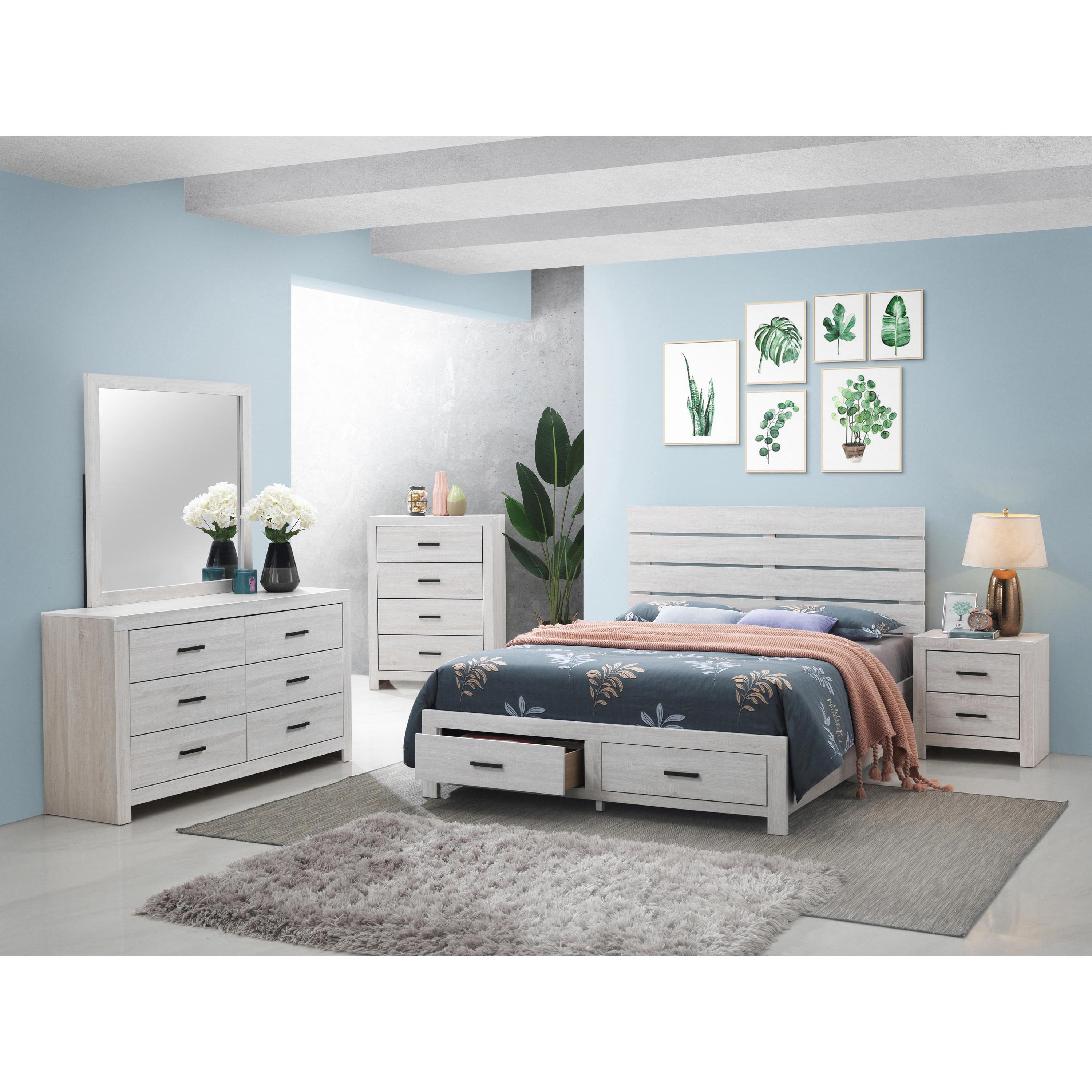 Coaster Furniture Marion 207050Q 7 pc Queen Panel Bedroom Set - Image 1