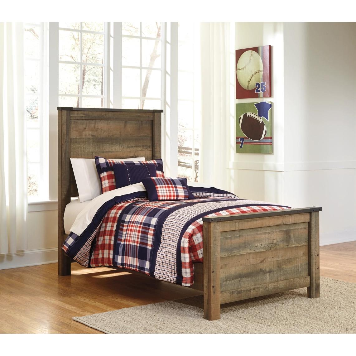 Signature Design by Ashley Trinell B446B2 Twin Panel Bed - Image 2