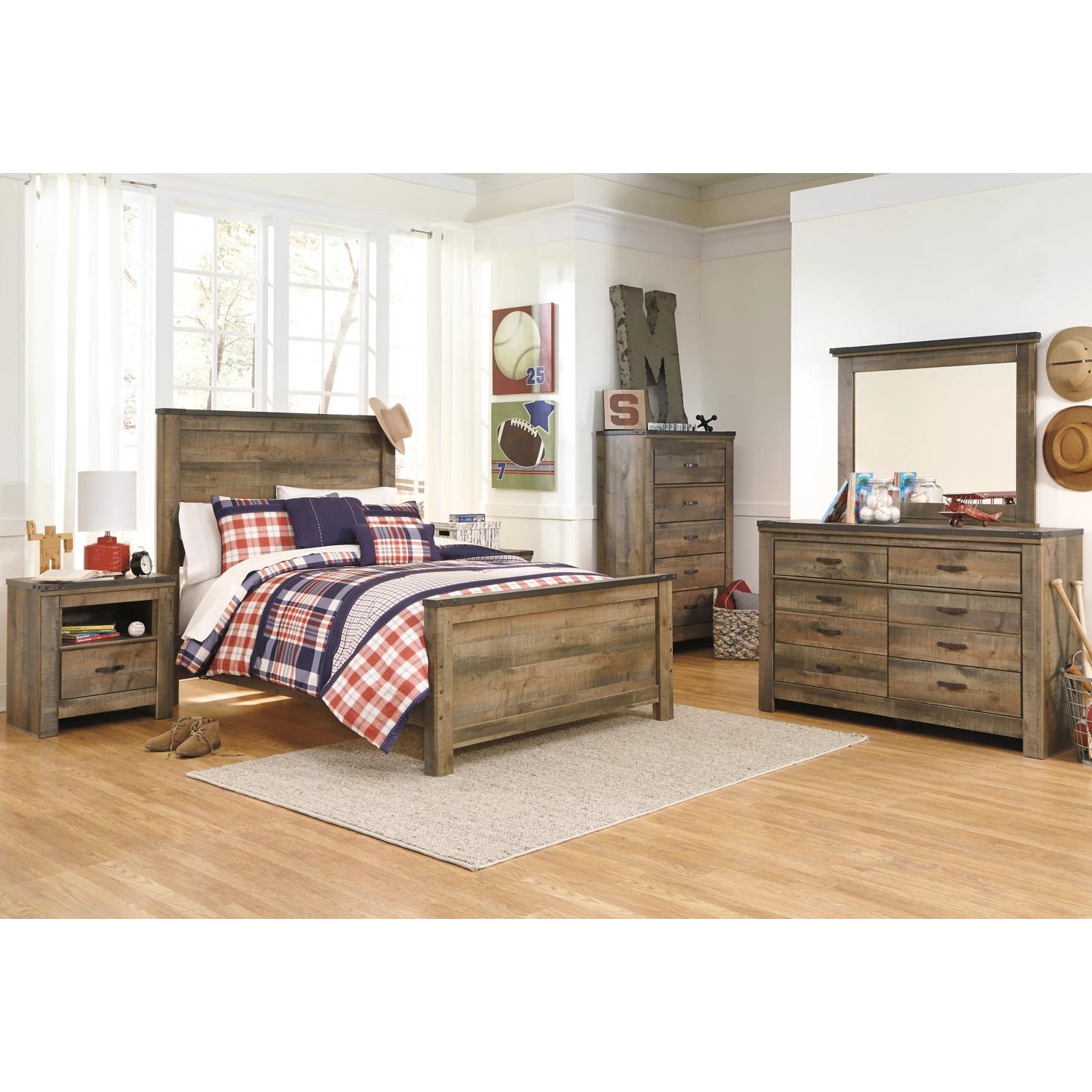 Signature Design by Ashley Trinell 1-Drawer Kids Nightstand B446-91 - Image 3