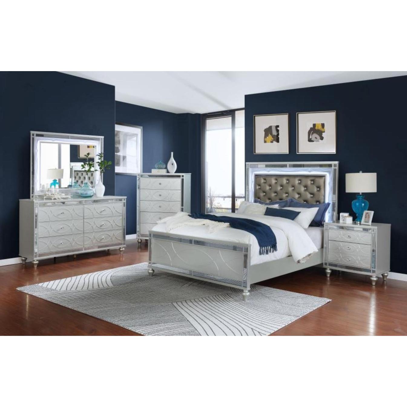 Coaster Furniture Gunnison 223211KE 7 pc King Panel Bedroom Set - Image 1