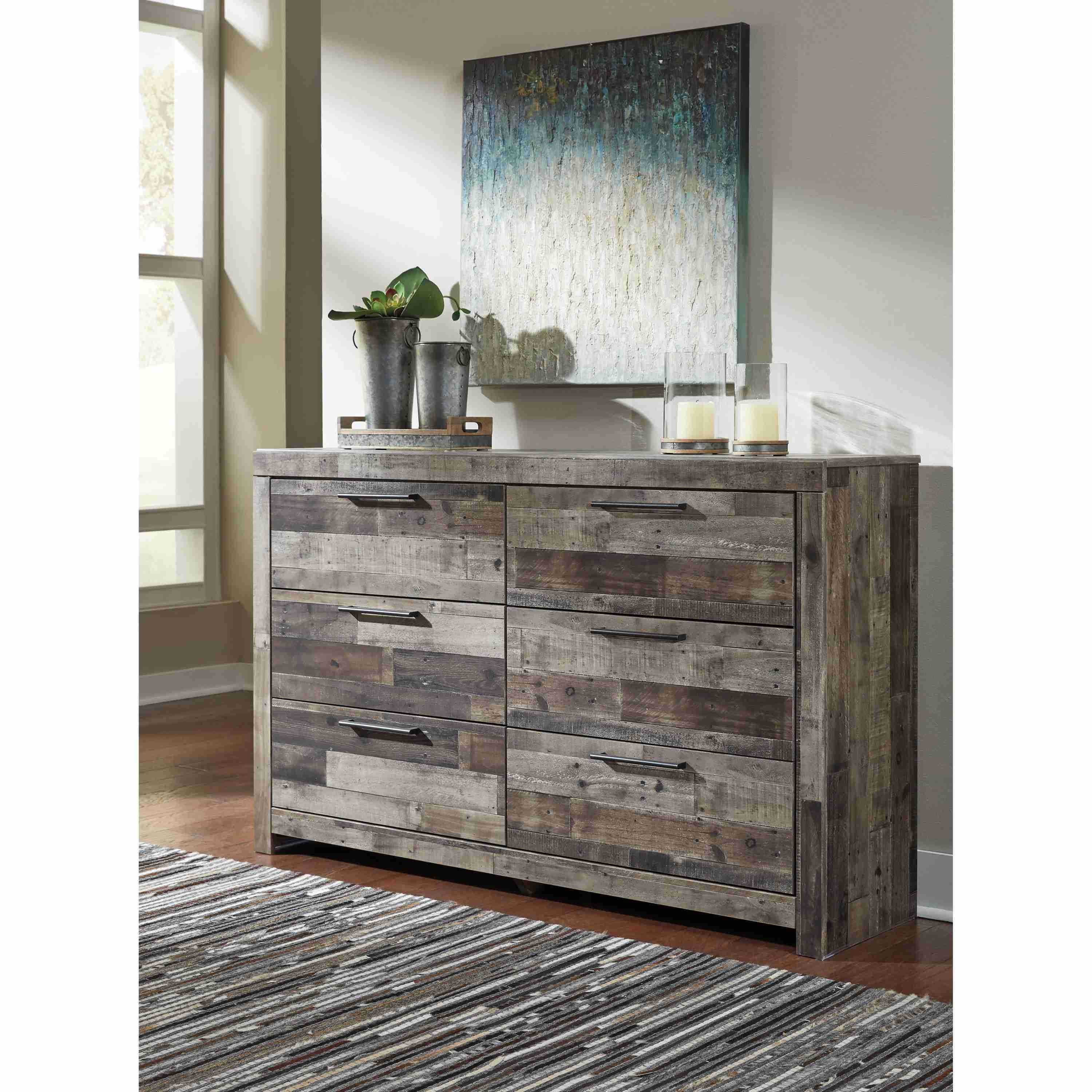 Benchcraft Derekson B200 6 pc King Panel Bedroom Set - Image 3