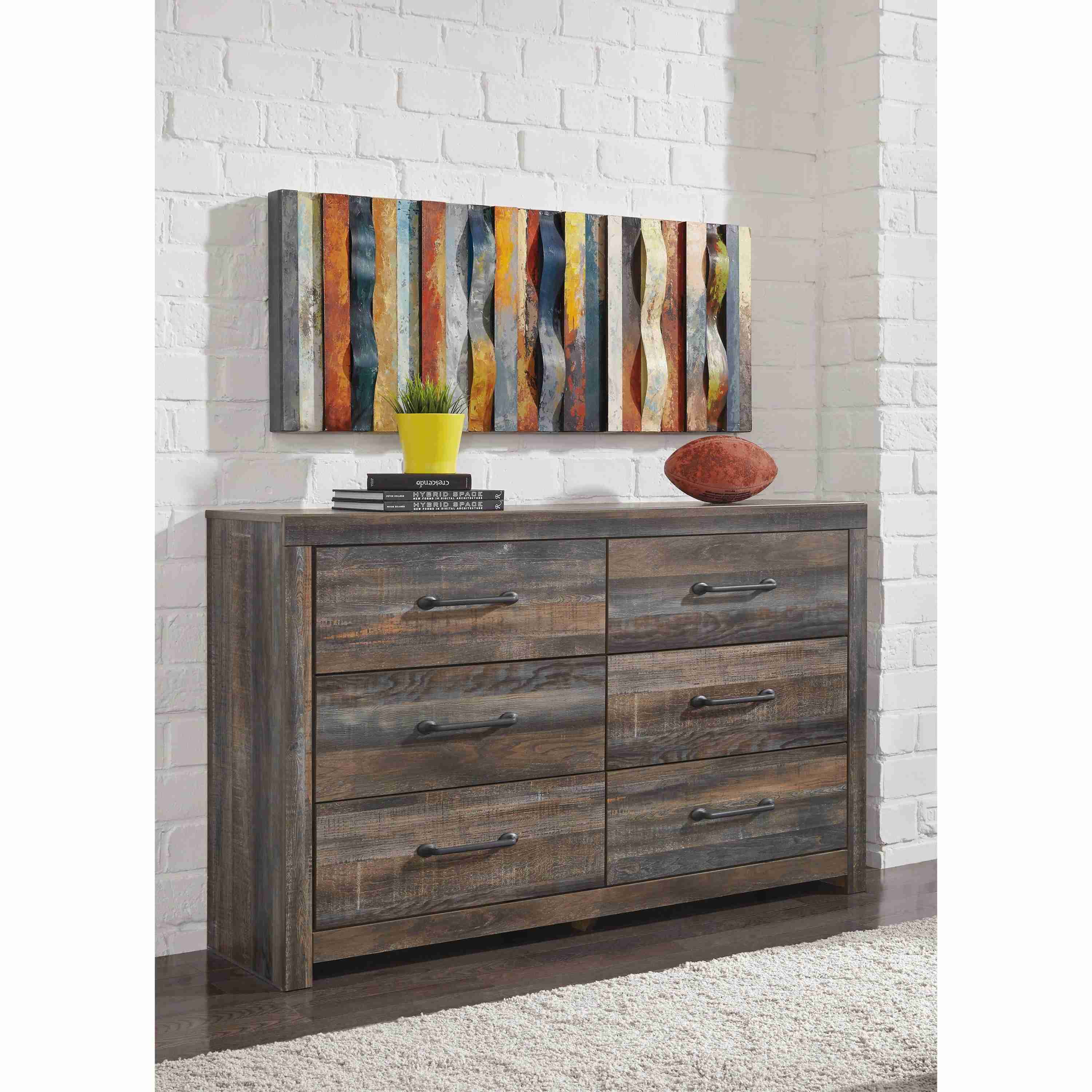 Signature Design by Ashley Drystan B211 6 pc King Panel Bedroom Set - Image 2