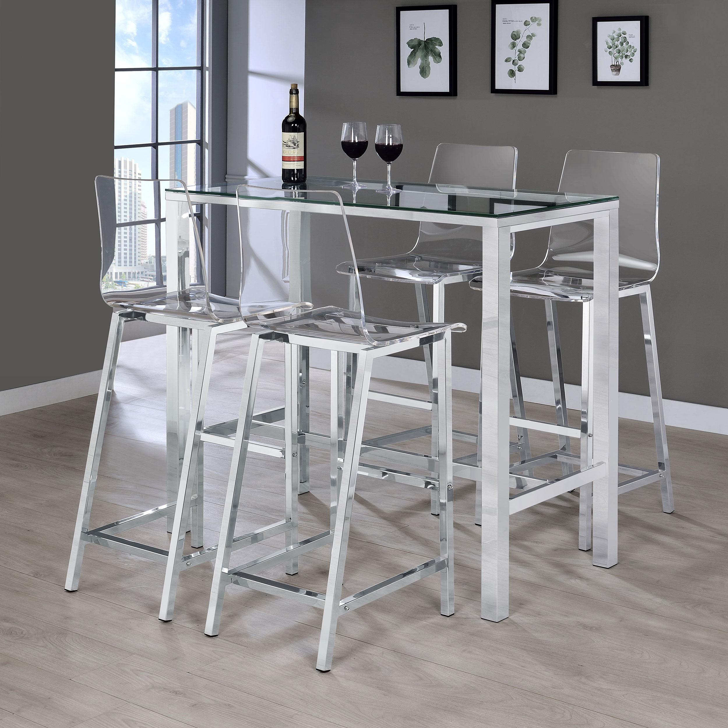Coaster Furniture 104873 5 pc Pub Height Dining Set